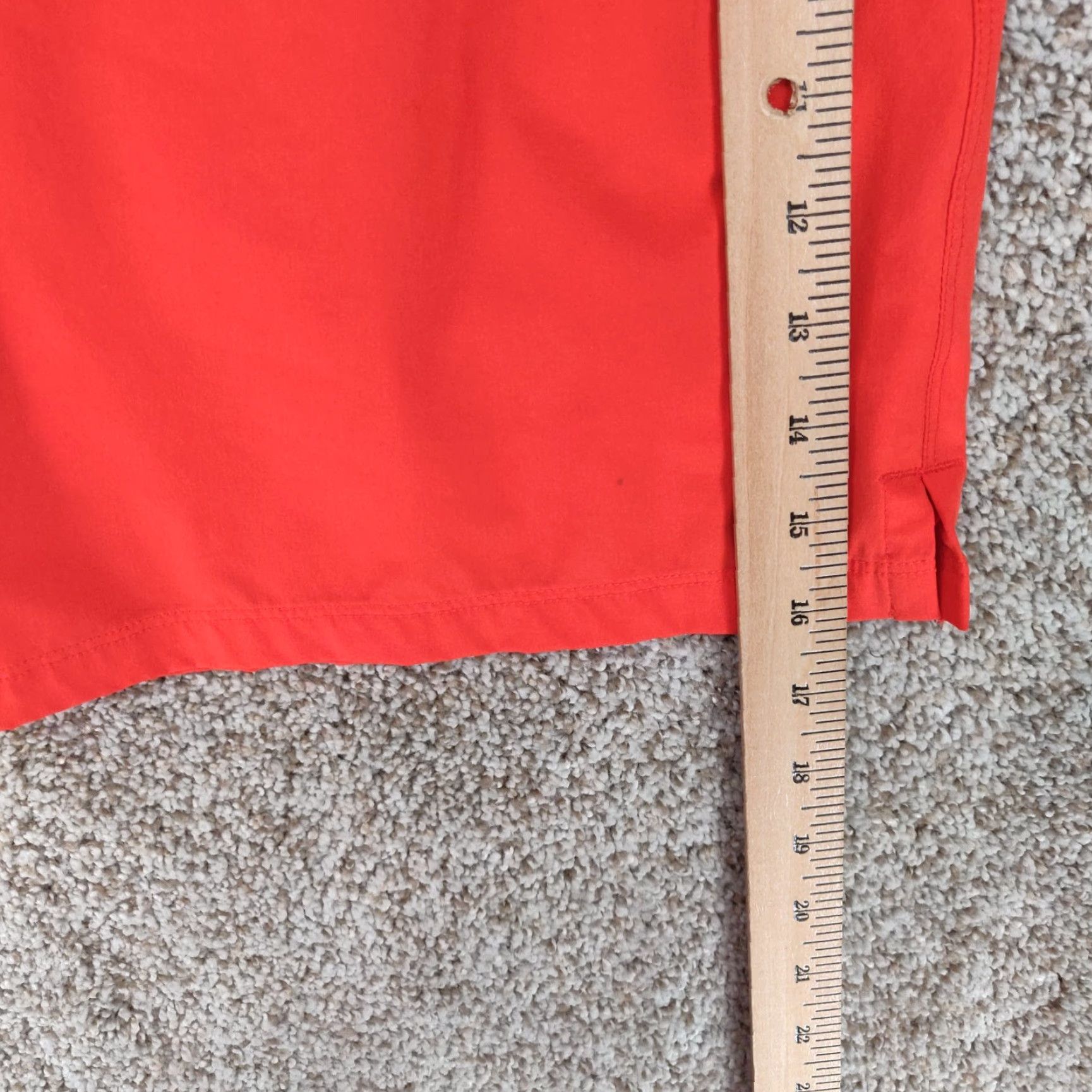 Fabletics Fabletics The Fundamental Shorts Mens Regular Red Pockets Drawstring Lined Breathable Lightweight Athletic 6.5 Inseam Size US 31 - 5 Thumbnail