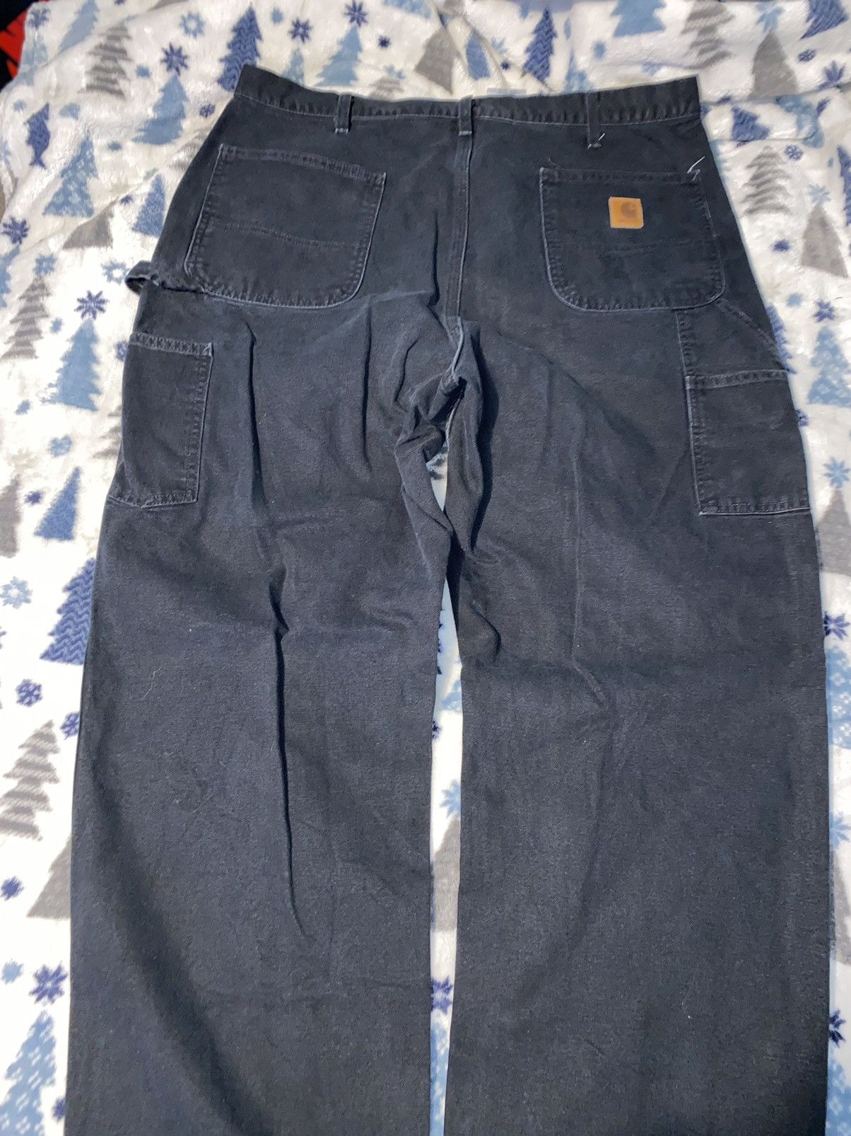 Carhartt × Nike × Vintage 40/30 Black Carhartt jeans Size US 40 / EU 56 - 4 Thumbnail