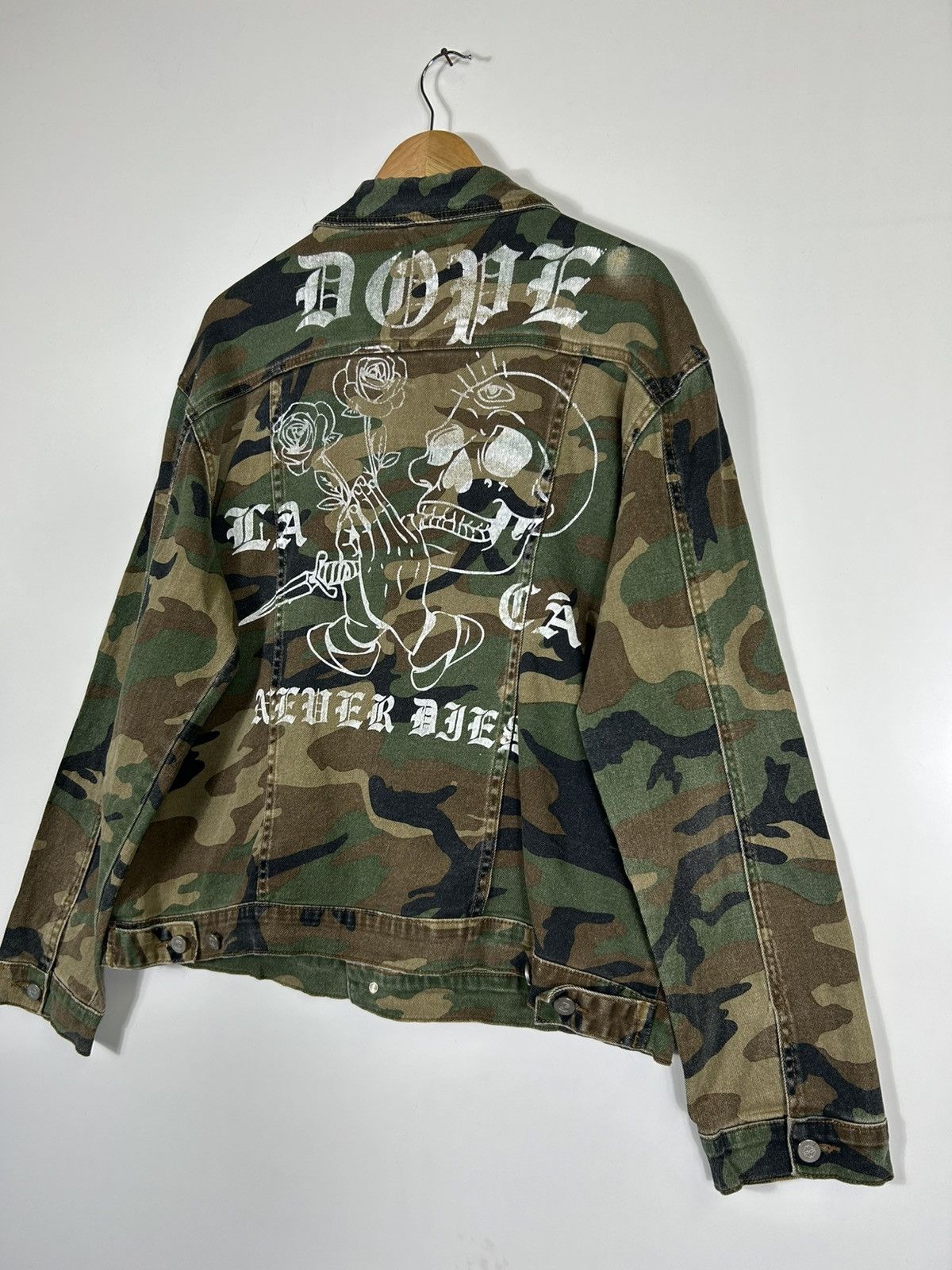 Japanese Brand 🔥Dope Camo Type-3 Trucker Jacket Size US L / EU 52-54 / 3 - 14 Thumbnail