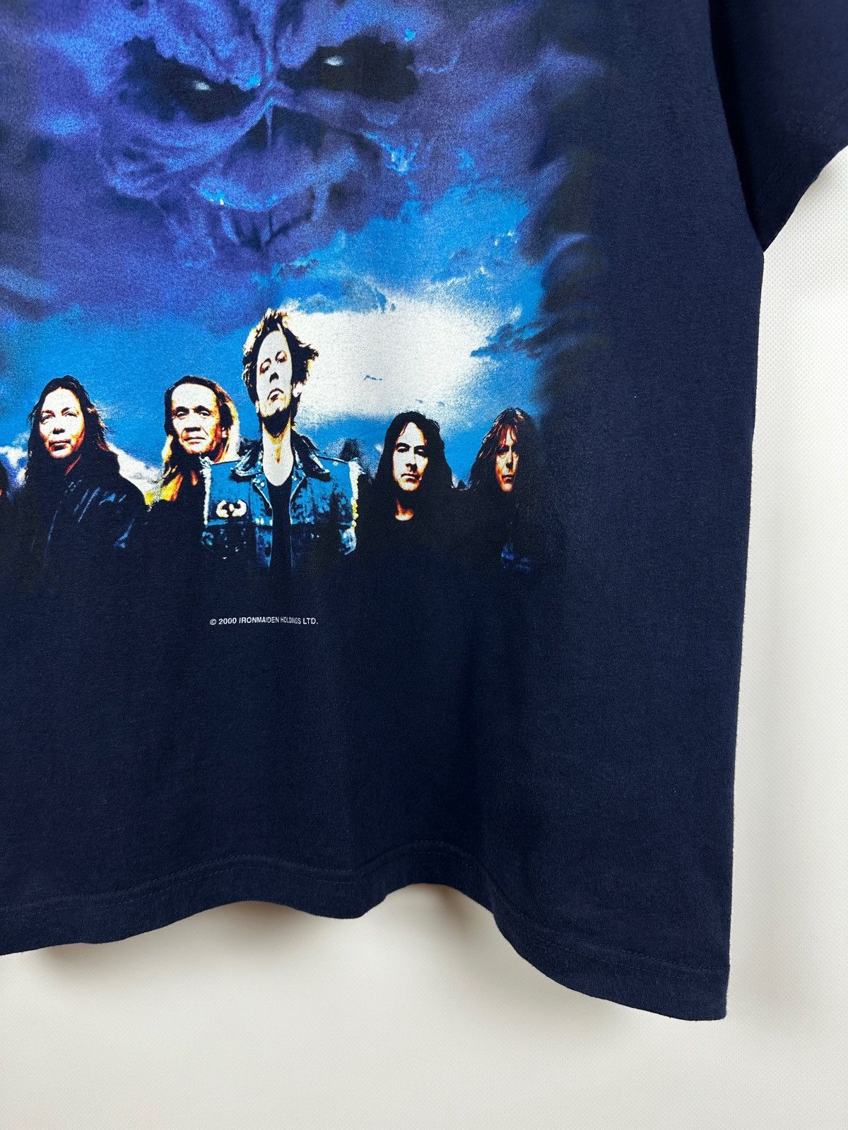 Band Tees 2000 Vintage Iron Maiden Brave New World Tour T-Shirt Size US XL / EU 56 / 4 - 8 Thumbnail