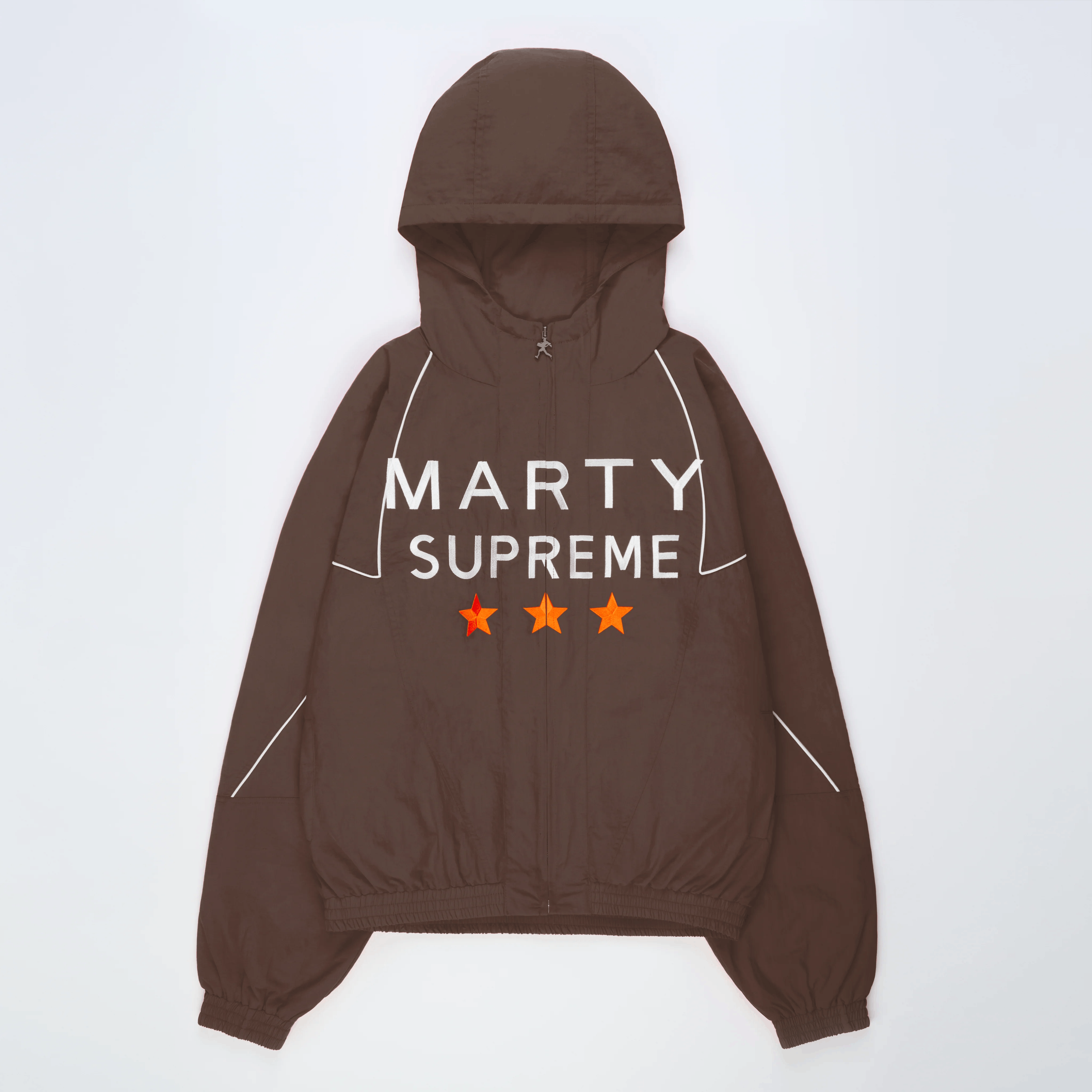 mimi　NAHMIAS x MARTY SUPREME JACKET NAHMIAS x Marty Supreme A24 Classic Warm Up Jacket Brown Men's - US