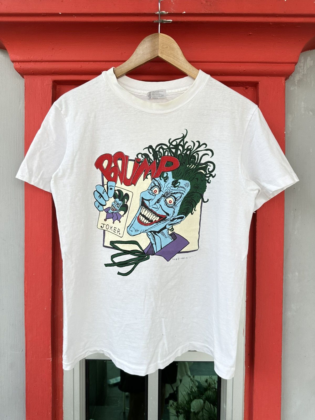 DC Comics Rare Vintage 80s Joker by DC Comics Tee Size US M / EU 48-50 / 2 - 1 Thumbnail