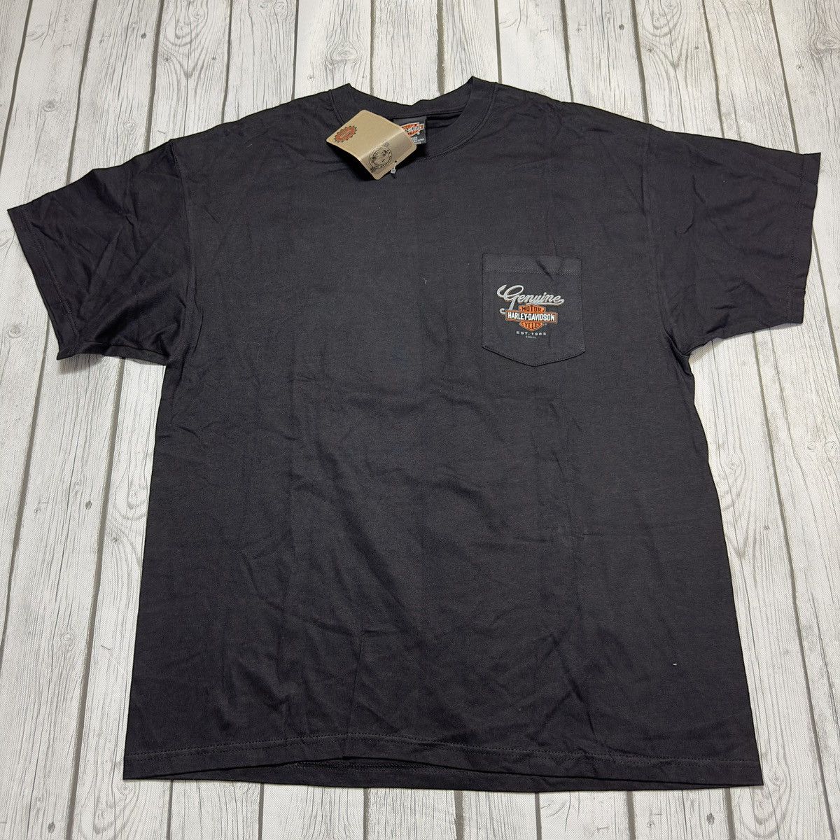Harley Davidson × Vintage Vintage Harley Davidson tee Size US XL / EU 56 / 4 - 2 Thumbnail
