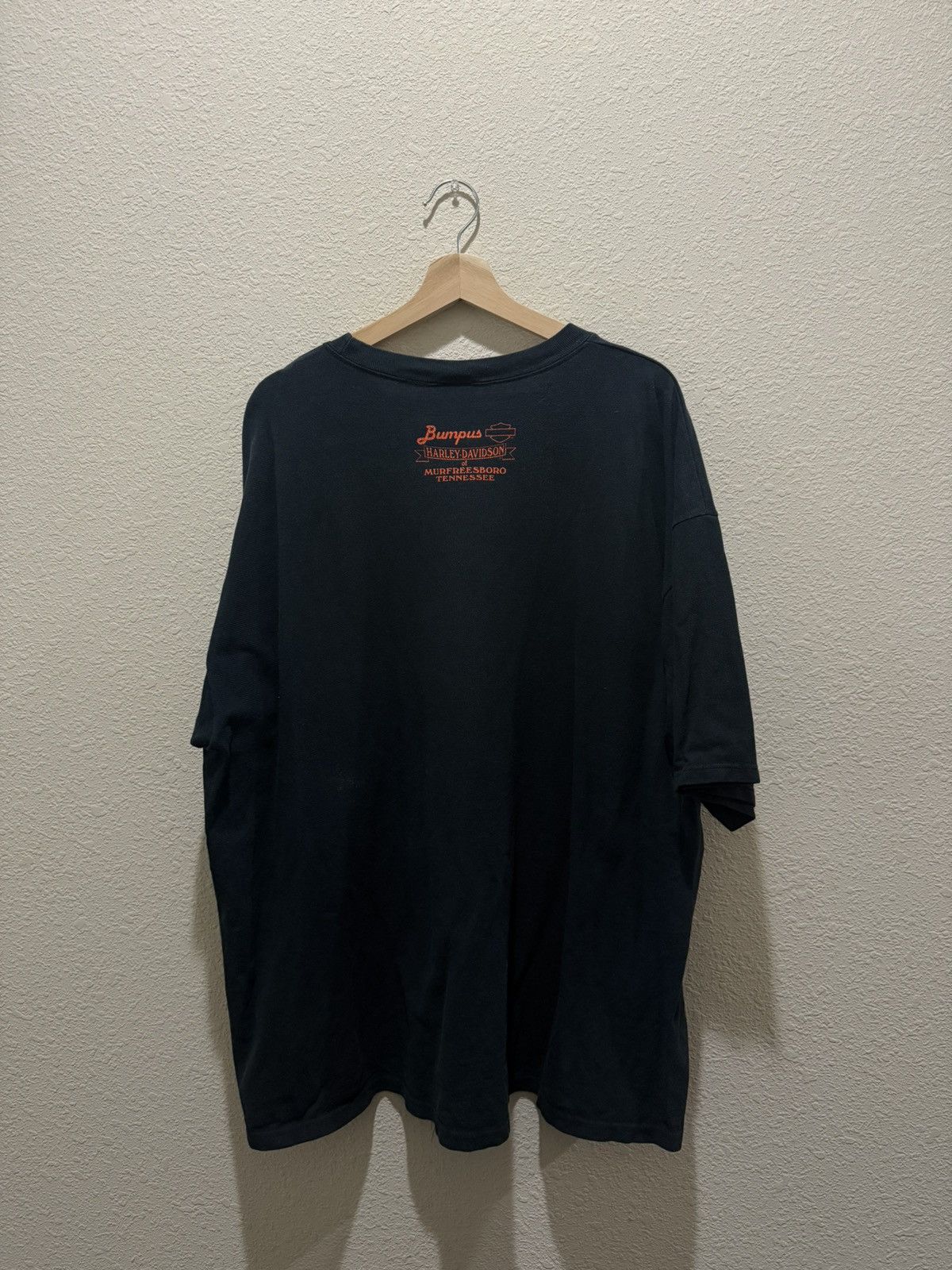 Harley Davidson × Vintage Harley Davidson Embroidered T-Shirt Size US XXL / EU 58 / 5 - 2 Thumbnail