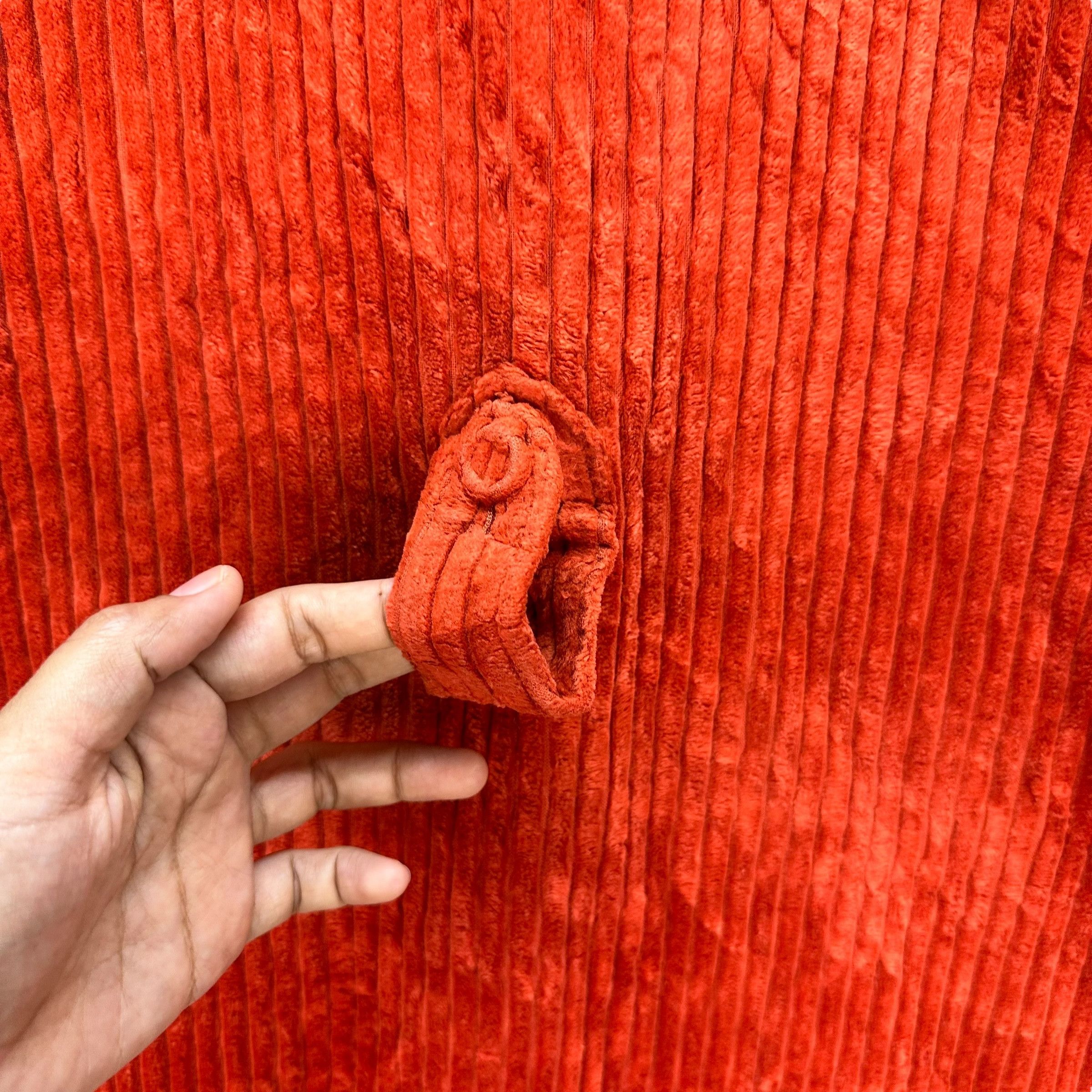Hysteric Glamour Hysteric Glamour Orange Corduroy Overcoat #A20-0471 Size US M / EU 48-50 / 2 - 15 Thumbnail