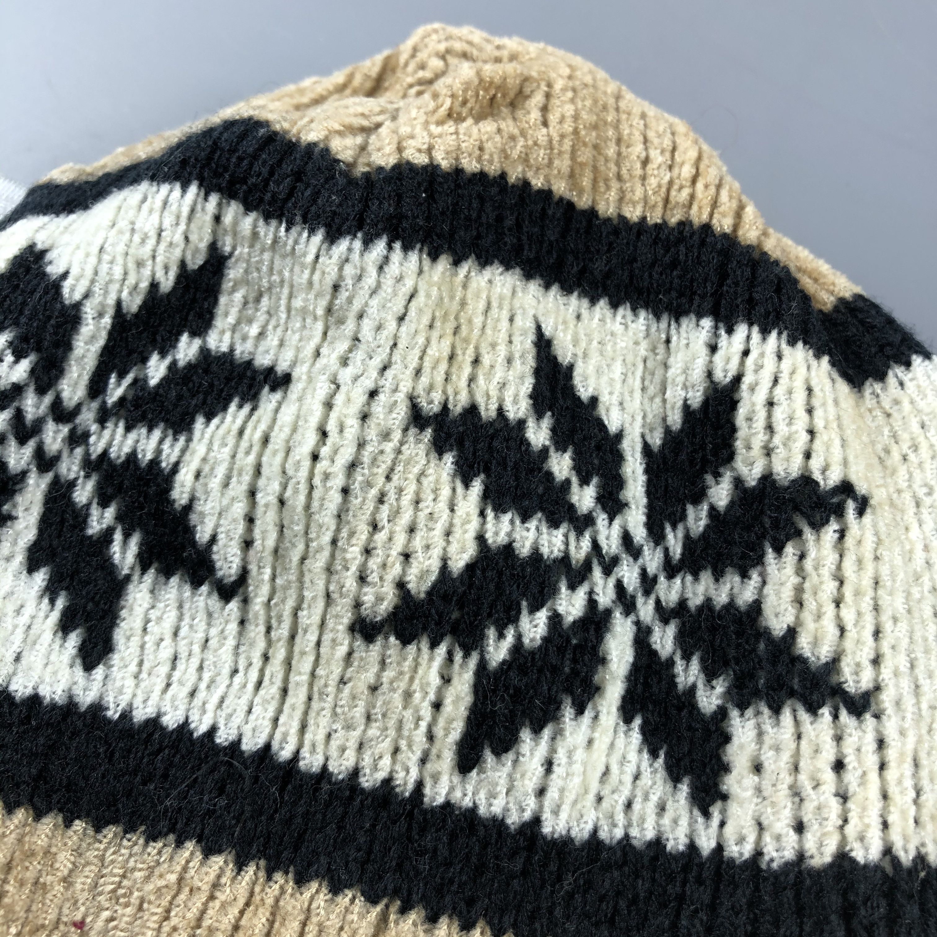 Japanese Brand × Vintage Unknown Fair Isle Beanie Snow Hat Snow Cap -D312 Size ONE SIZE - 6 Thumbnail