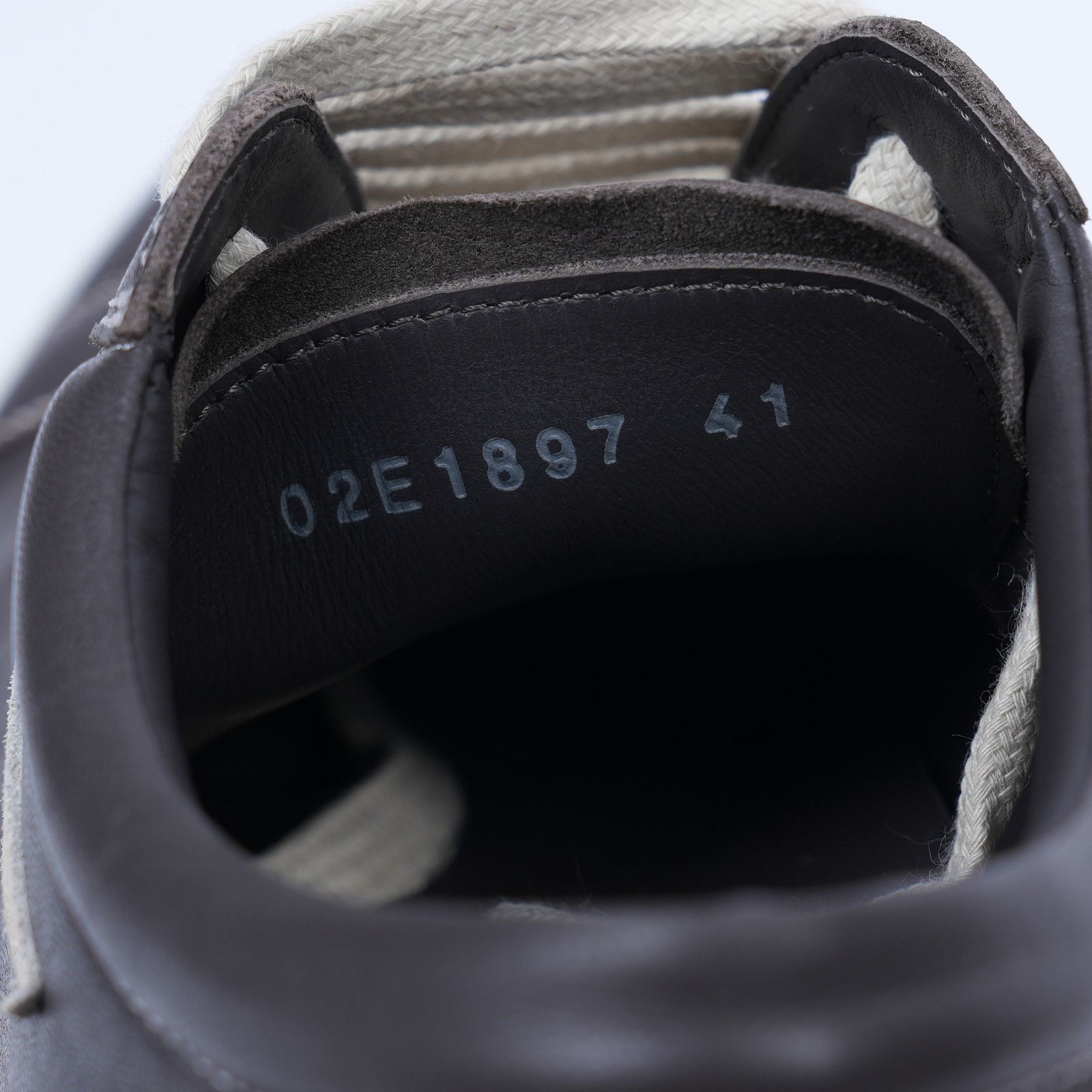 Rick Owens RICK OWENS BROWN MAINLINE VINTAGE SNEAKER Size US 9 / IT 39 - 8 Thumbnail