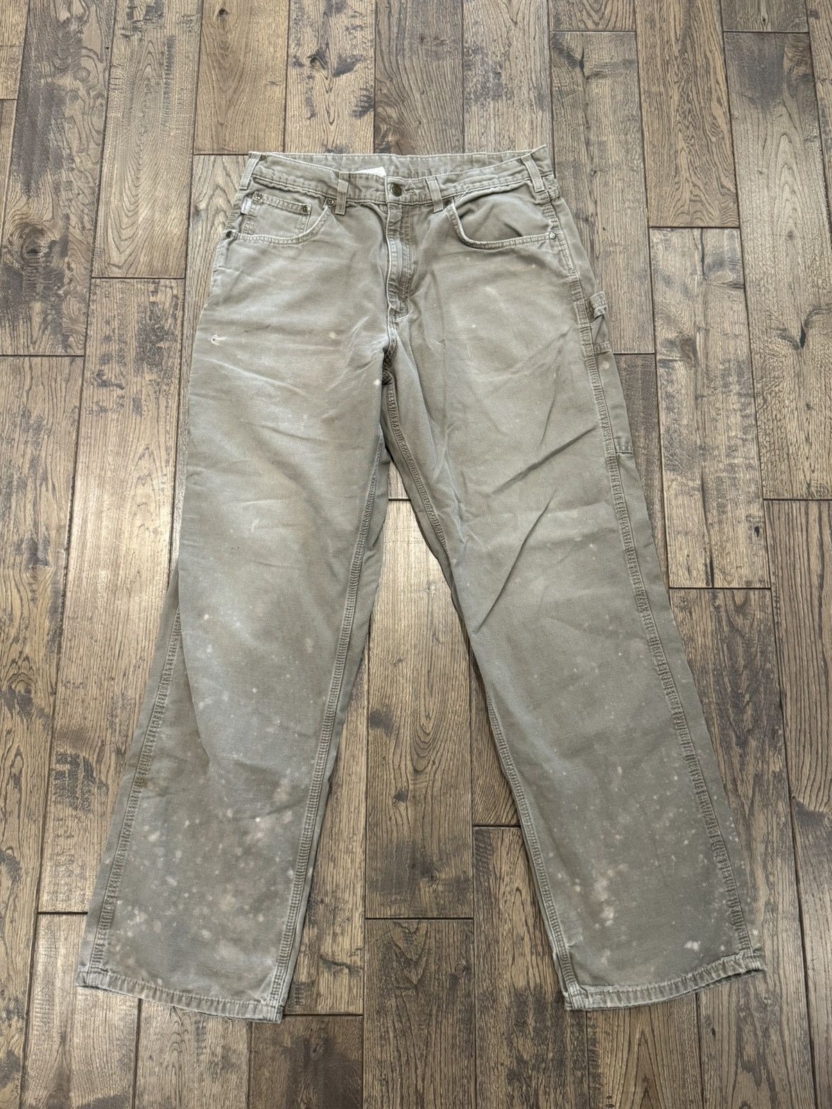 Carhartt Carhartt B159 Loose-Fit Canvas Carpenter Work Pants Size US 34 / EU 50 - 1 Thumbnail