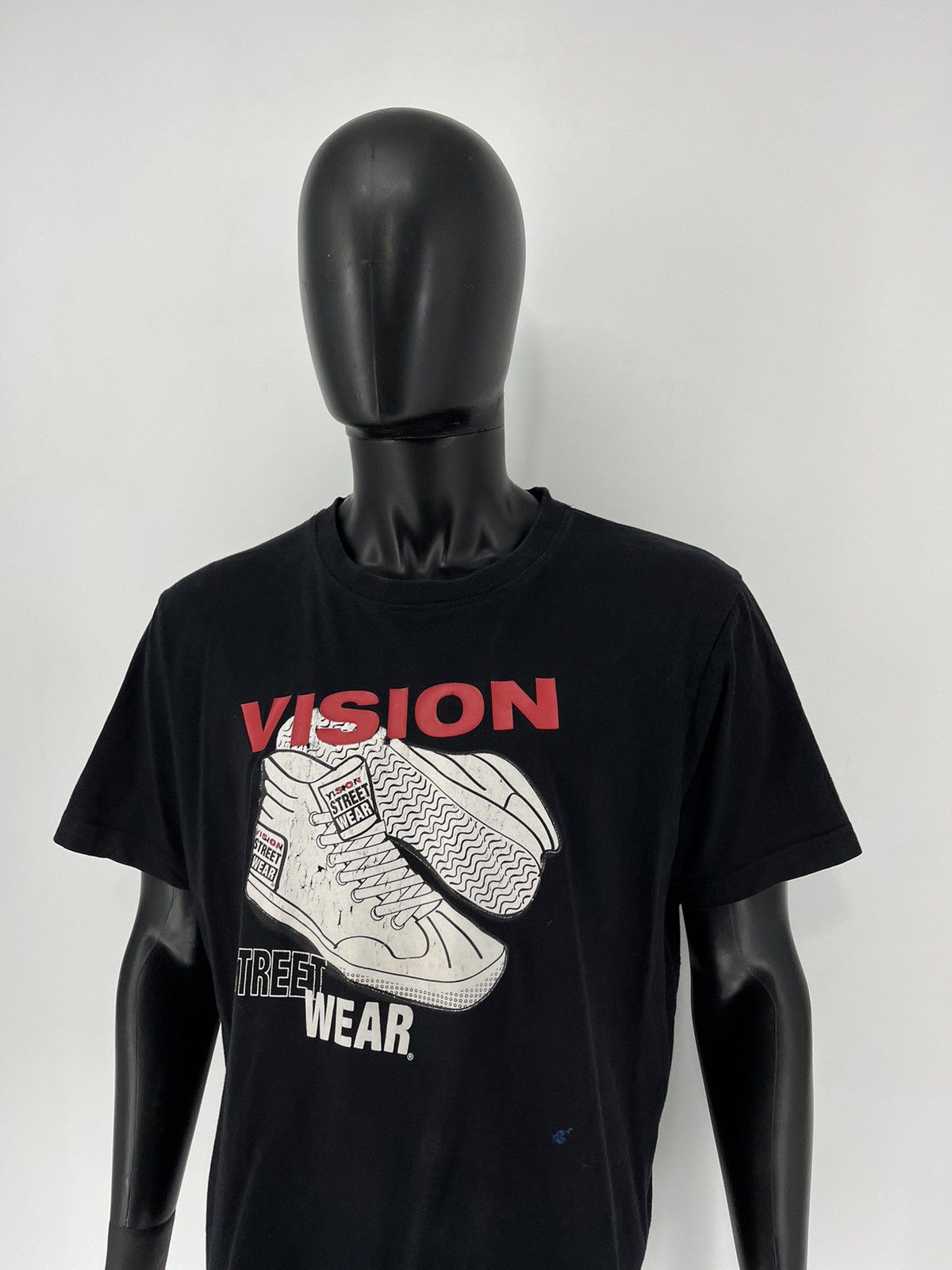Vintage × Vision Streetwear Vintage Y2K Vision Streer Wear Skateboard T Shirt Size US XL / EU 56 / 4 - 4 Thumbnail