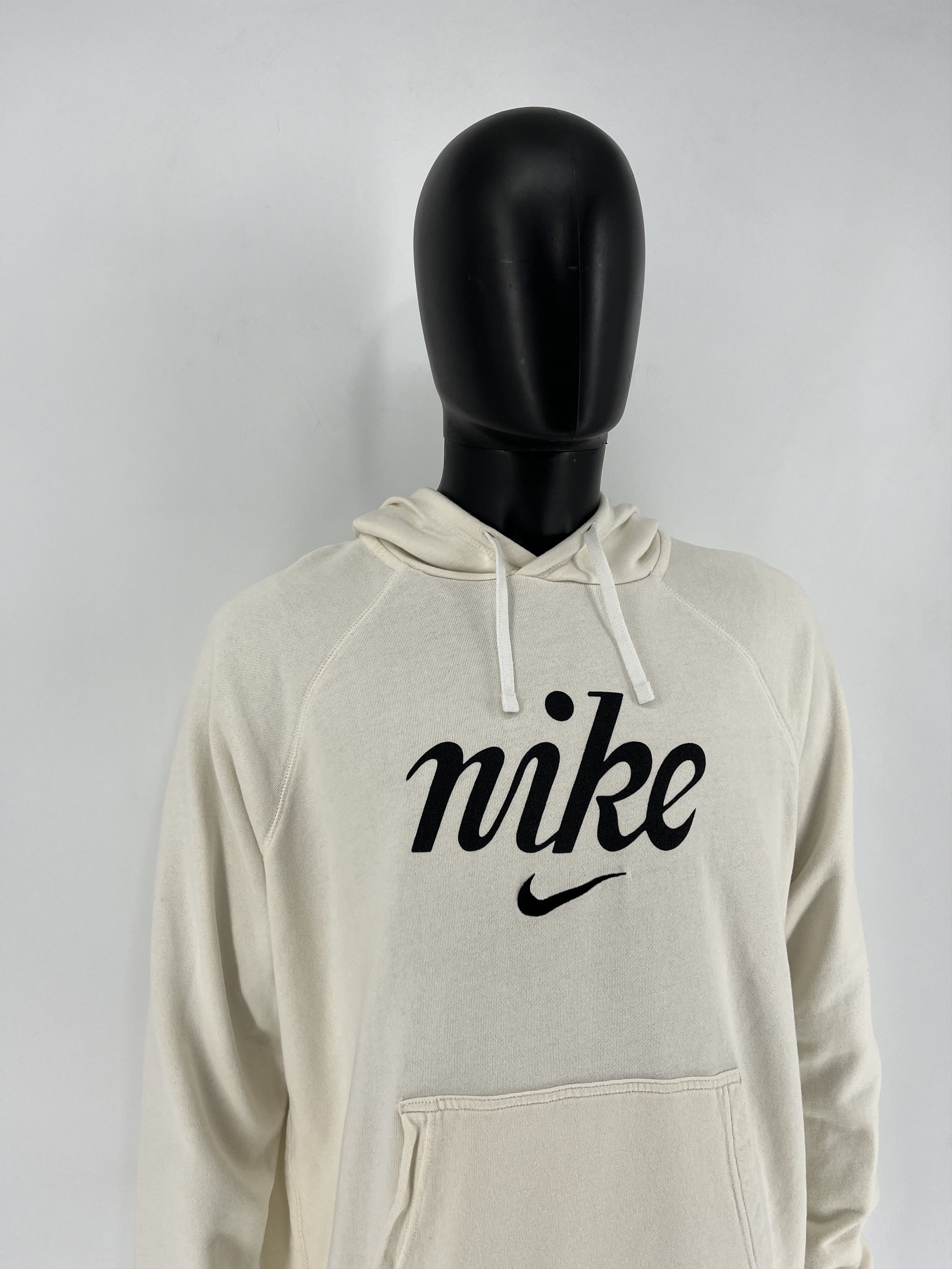 Nike Vintage Nike Double Logo Heavy Cotton Crew Neck Sweatshirt Size US XXL / EU 58 / 5 - 3 Thumbnail