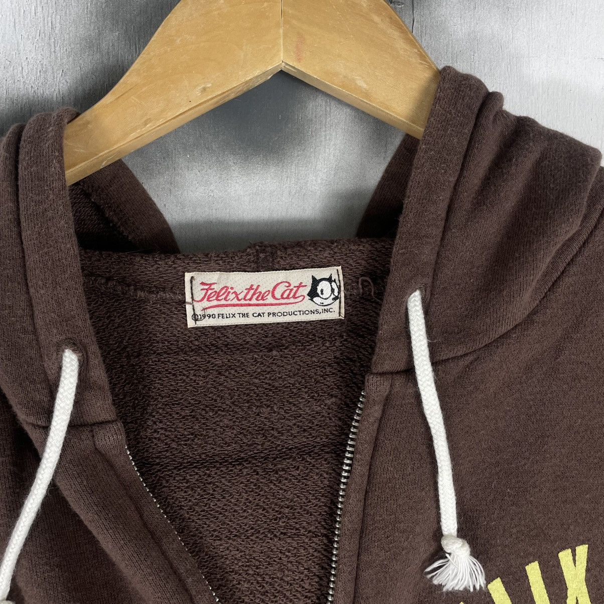 Cartoon Network × Felix × Vintage FELIX THE CAT BIG LOGO HOODED DISTRESSED STYLE Size US S / EU 44-46 / 1 - 5 Thumbnail