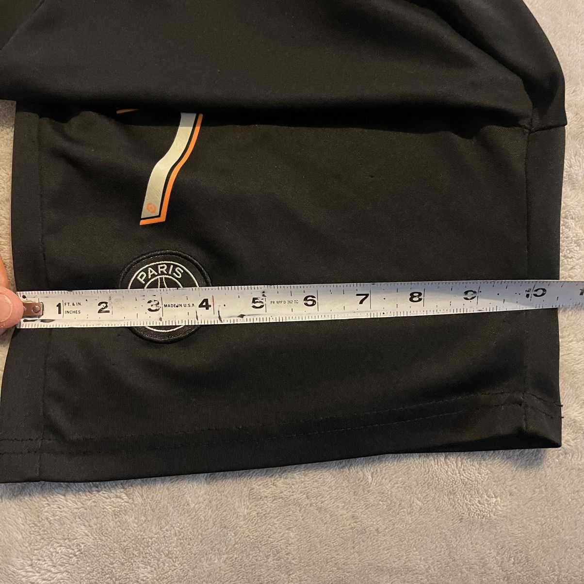 Jordan Brand PSG Shorts Men Small Black Jordan Stretch Kylian Mbappe #7 Size US 28 / EU 44 - 11 Thumbnail