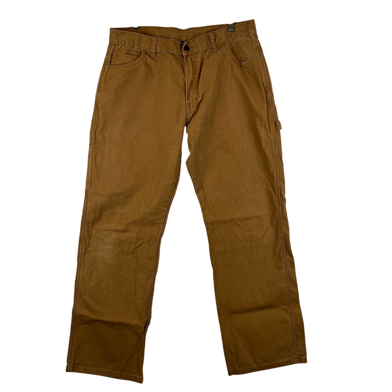 Dickies Dickies Pants Mens 34x30 Carpenter Utility Brown Painter Size US 34 / EU 50 - 1 Thumbnail