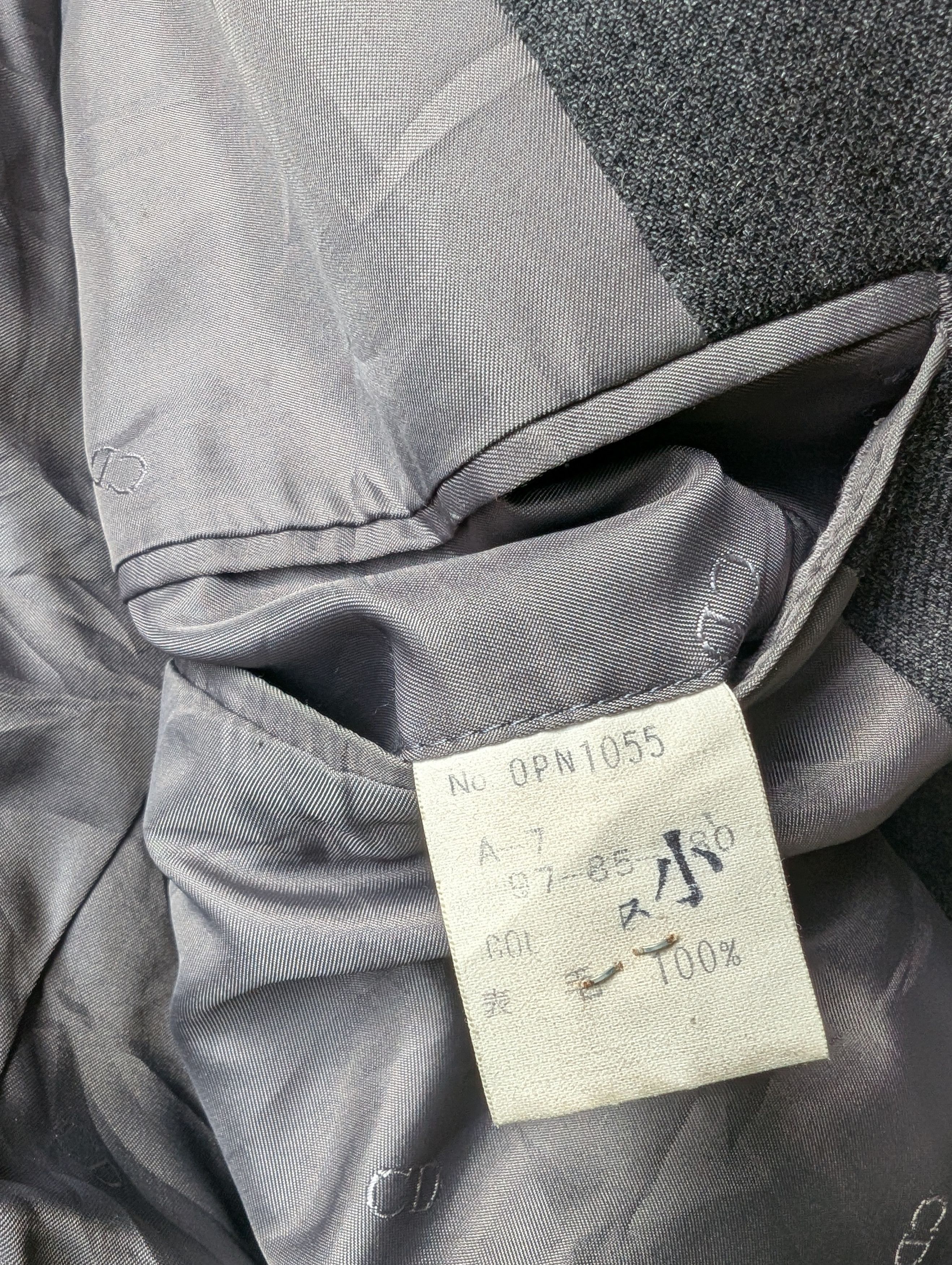 Christian Dior Monsieur × Vintage Vintage Christian Dior Monsieur Wool Blazer Size 38R - 9 Thumbnail