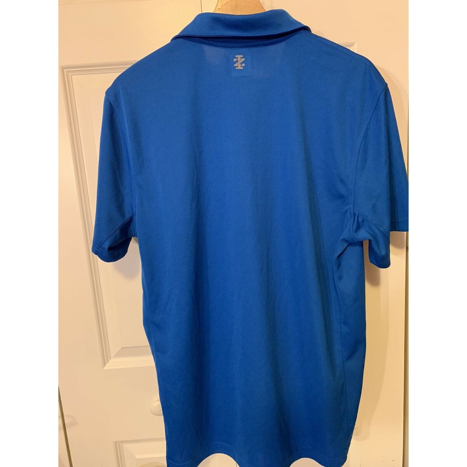 Izod New IZOD Golf Blue Athletic Golf Polo Shirt Men’s Sz M Size US M / EU 48-50 / 2 - 8 Thumbnail