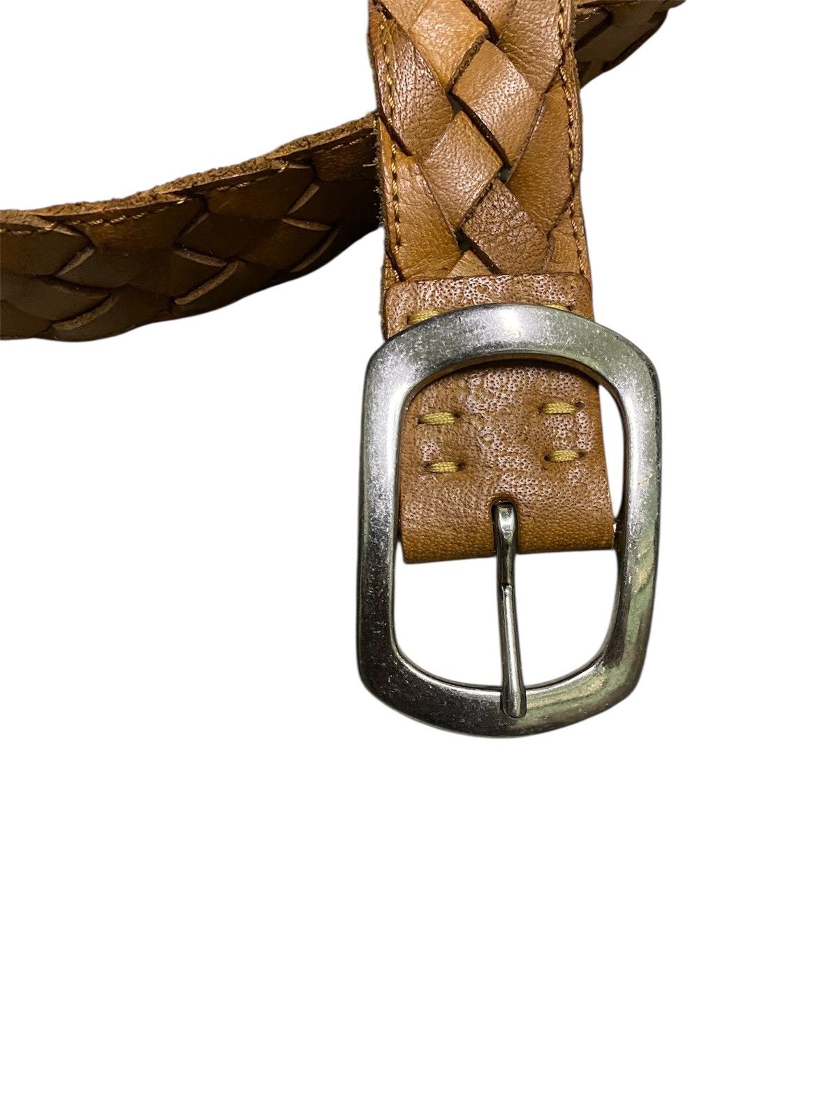 Japanese Brand Belt Leather WINS HOUSE Size 42 - 6 Thumbnail