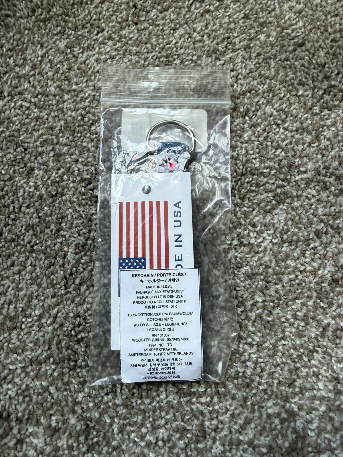 B.B. Simon × Supreme Supreme®/b.b. Simon Denim Keychain Washed Indigo Size ONE SIZE - 2 Thumbnail