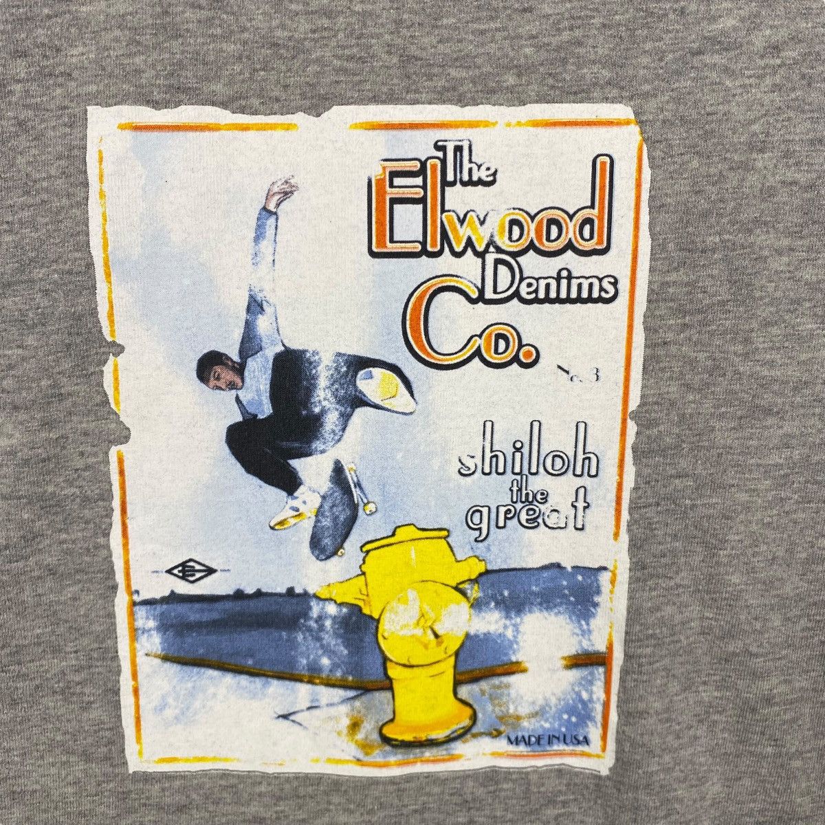 Elwood × Vintage Vintage 90's The ELWOOD DENIMS COMPANY Shiloh Size US XL / EU 56 / 4 - 2 Thumbnail