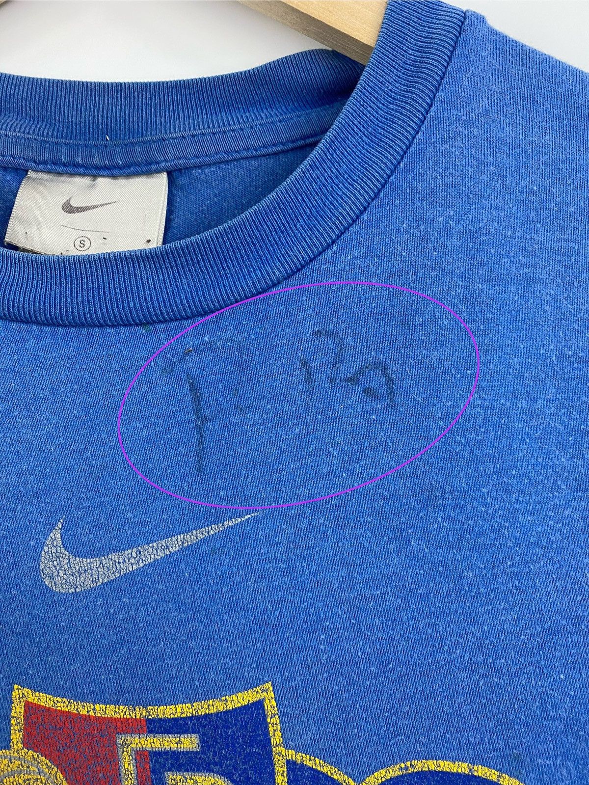 Nike 🇨🇭 Vintage 2002 Nike Basel Football Jersey T-Shirt rare Y2K Size US S / EU 44-46 / 1 - 6 Thumbnail