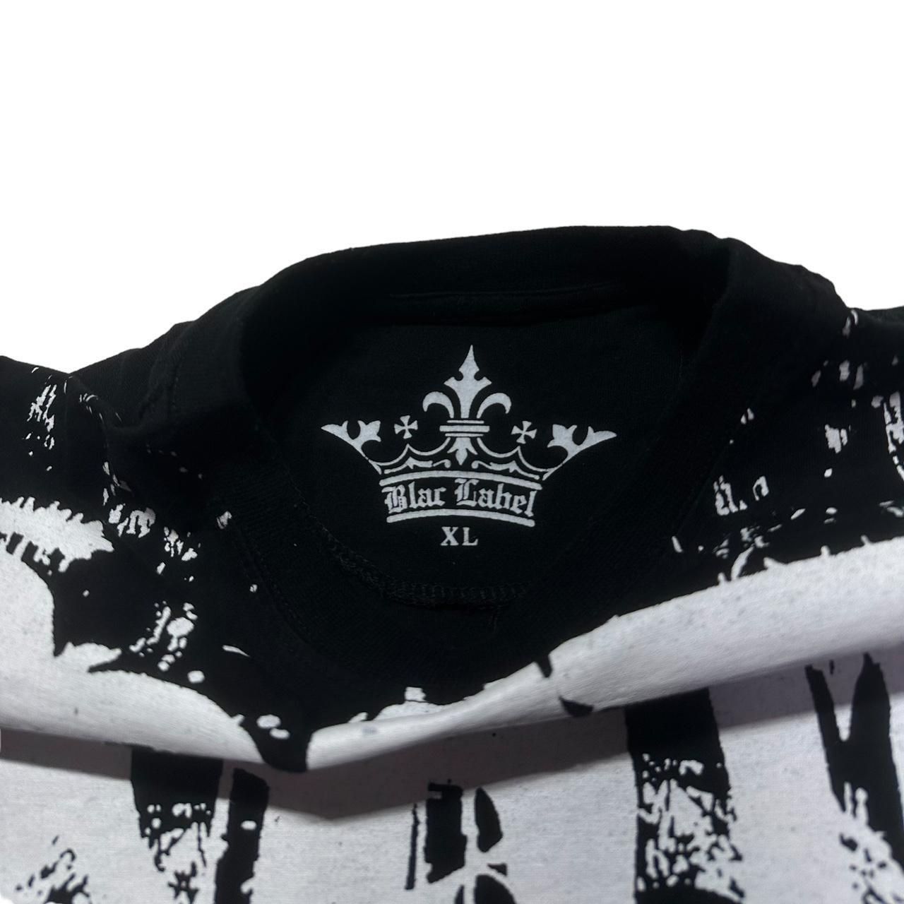 Affliction × Black Label × Tapout Y2K Style Grunge Blac Label T-Shirt Size US XL / EU 56 / 4 - 4 Thumbnail