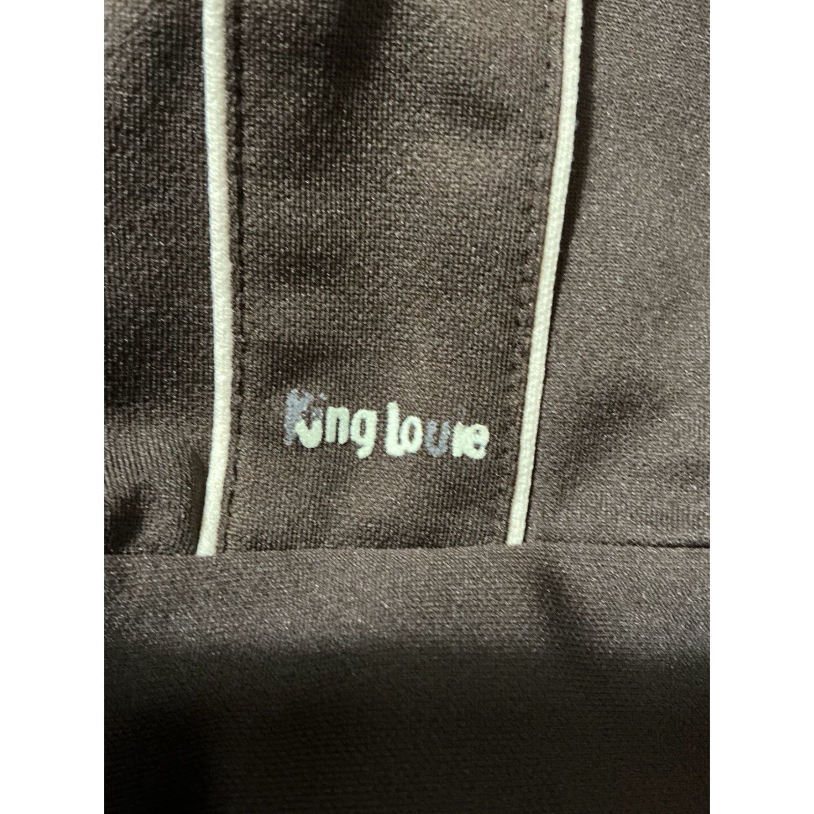 Vintage VINTAGE King Louie Creation The Company Store Bowling Polyester Polo Shirt L Brown Short Sleeve 1970s Mens Size US L / EU 52-54 / 3 - 7 Thumbnail