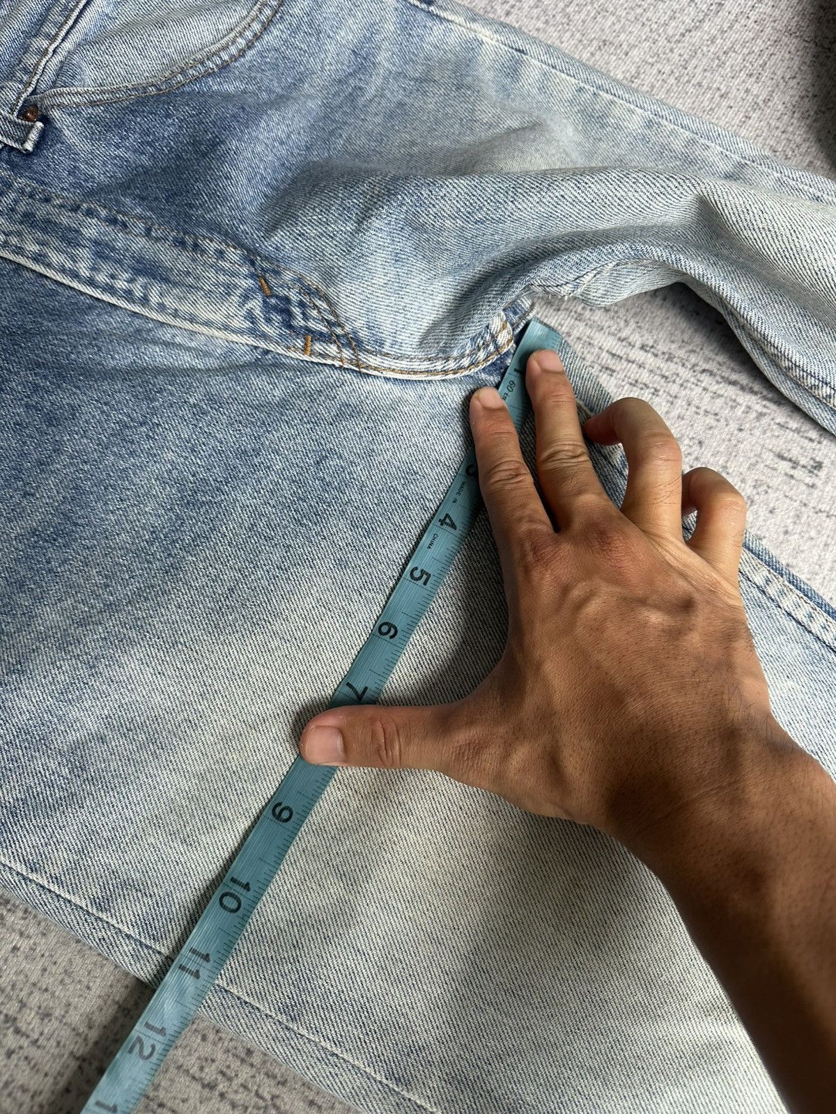 Levi's × Levi's Vintage Clothing × Vintage Vintage 90s Levi’s 517 Washed Blue Jeans Size US 31 - 24 Thumbnail