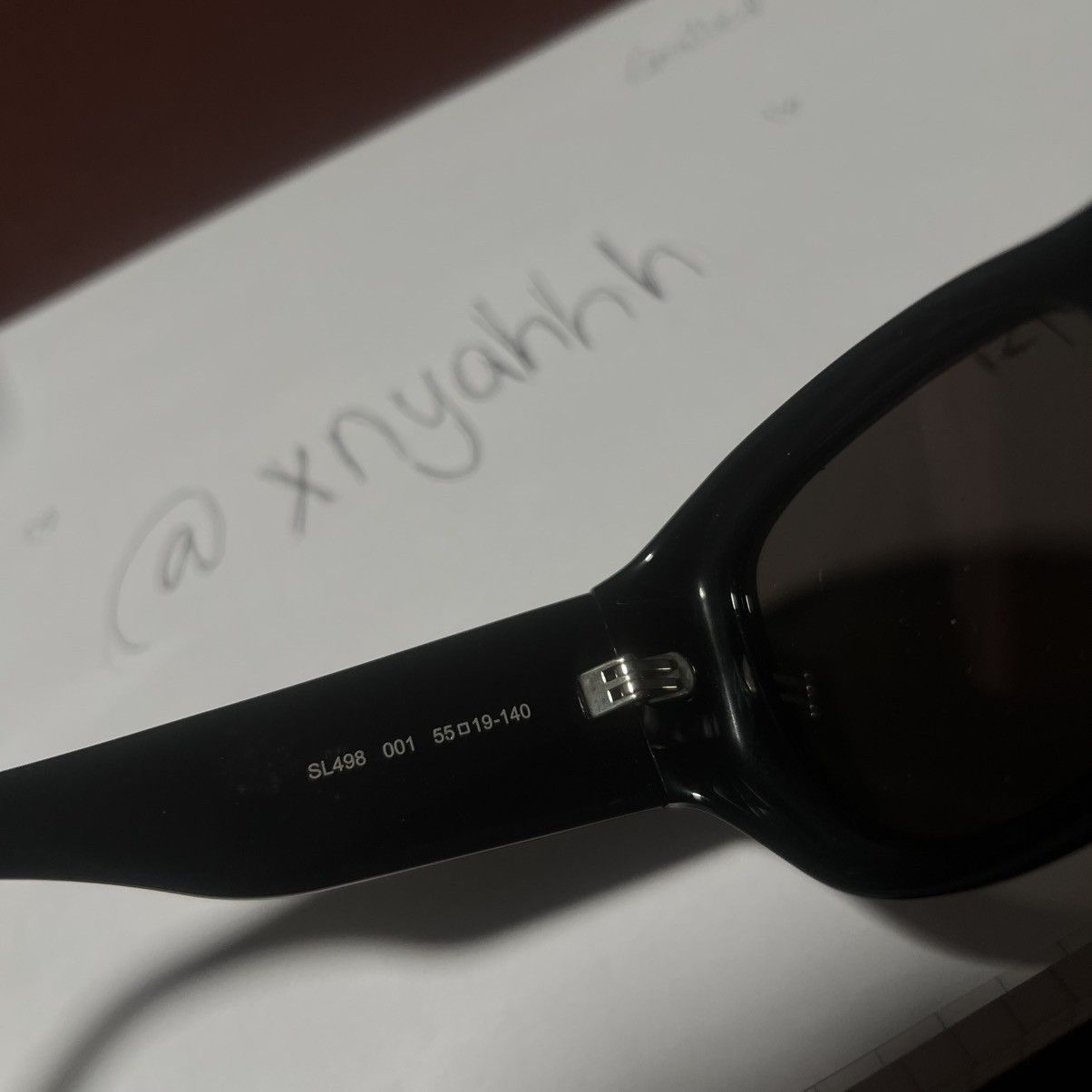 Designer × Saint Laurent Paris × Yves Saint Laurent Saint Laurent Shades Size ONE SIZE - 2 Thumbnail