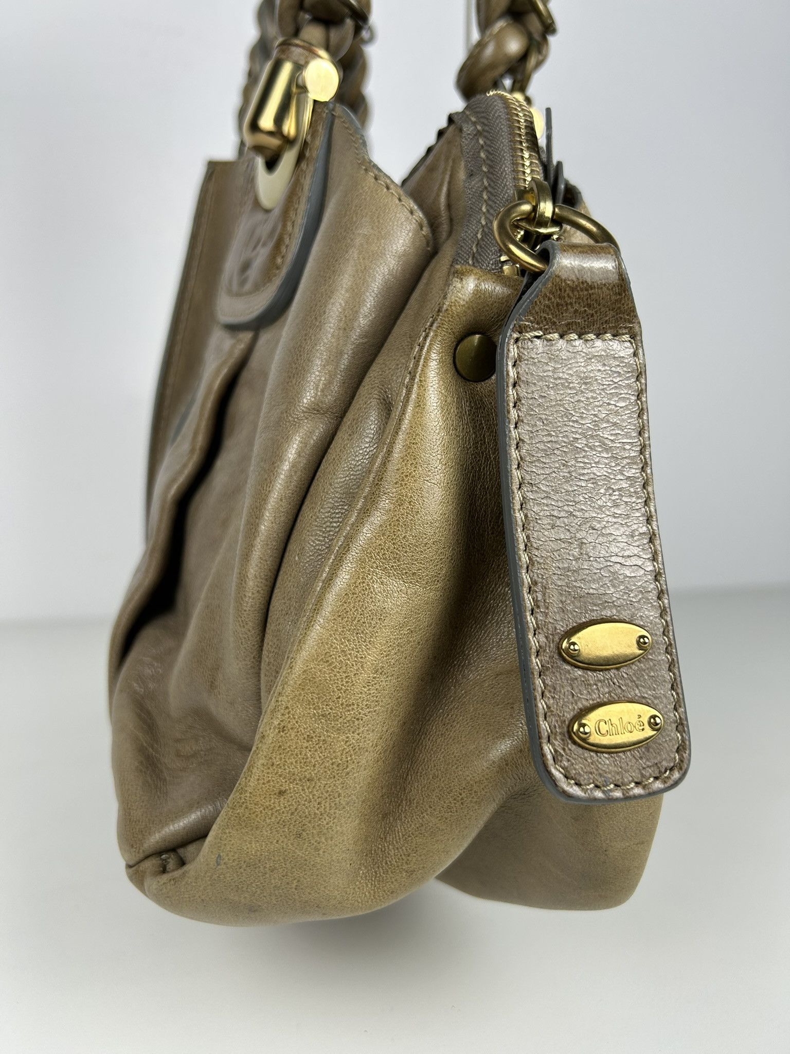 Chloe Vintage y2k chloe heloise leather handbag Size ONE SIZE - 9 Thumbnail