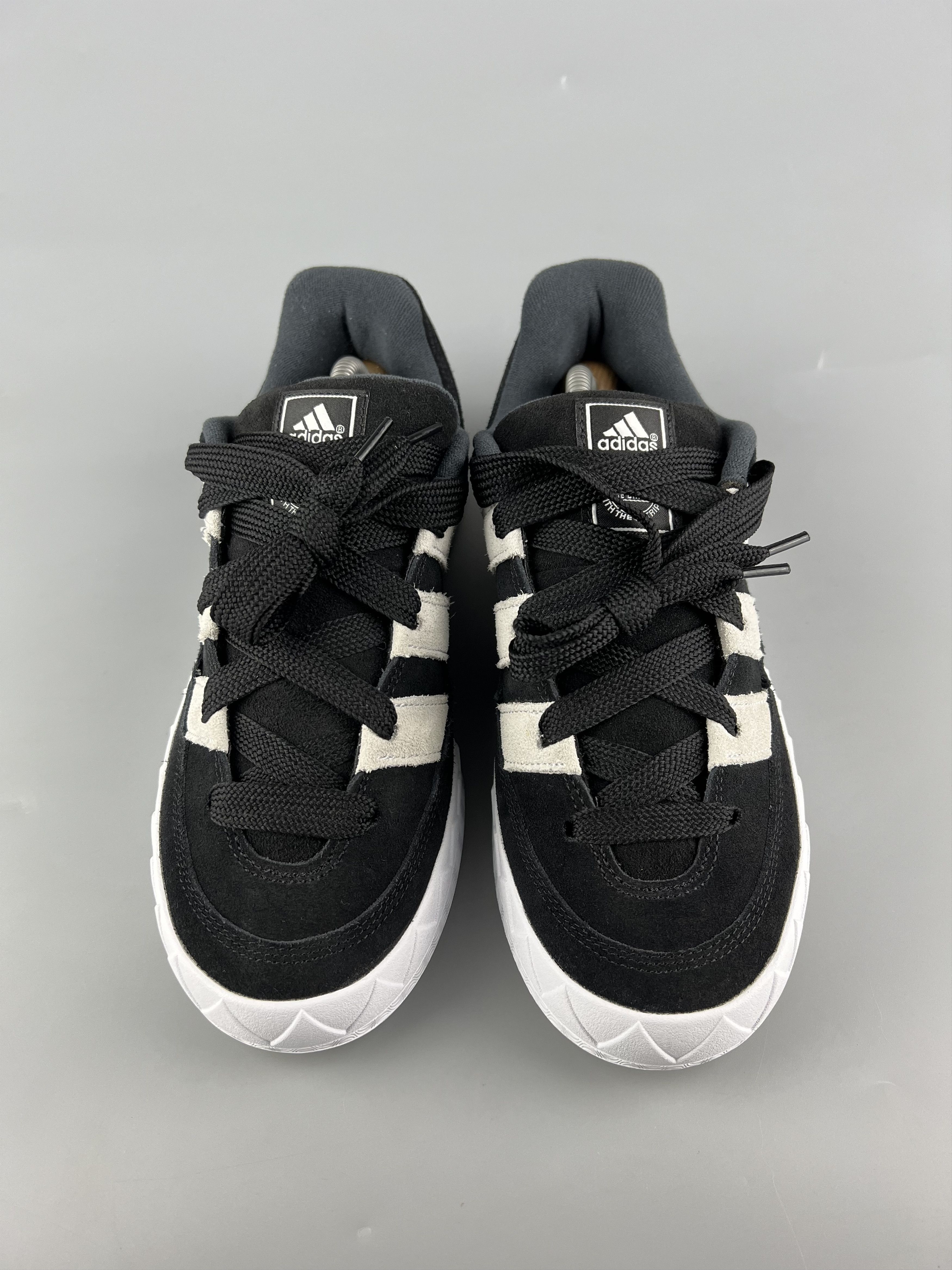 Adidas Adidas Adimatic Core Black Crystal White Carbon Sneakers Size US 8.5 / EU 41-42 - 4 Thumbnail