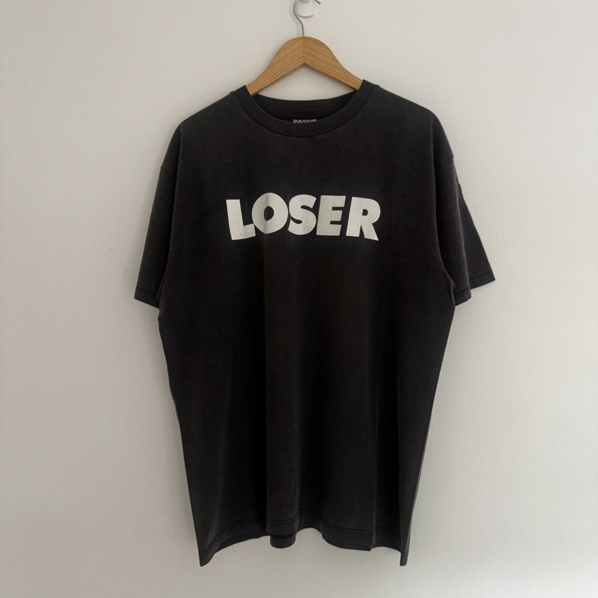 00s LOSER SUBPOP Tシャツ　NIRVANA VTG 90s Sub Pop Loser Shirt XL 🔥Rare Navy Blue Nirvana