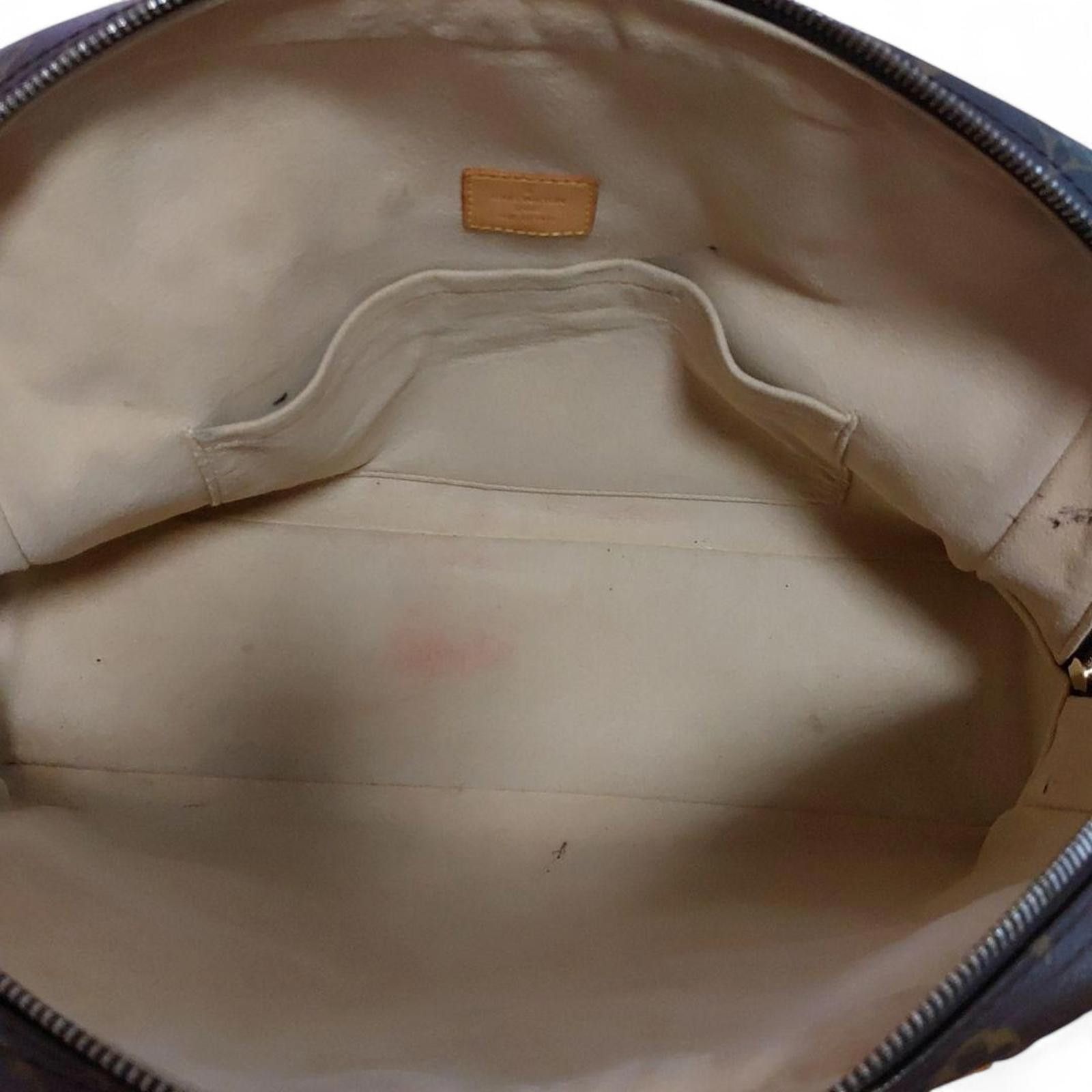 Louis Vuitton Louis Vuitton - Manhattan Monogram Canvas Handbag Leather Size ONE SIZE - 7 Thumbnail