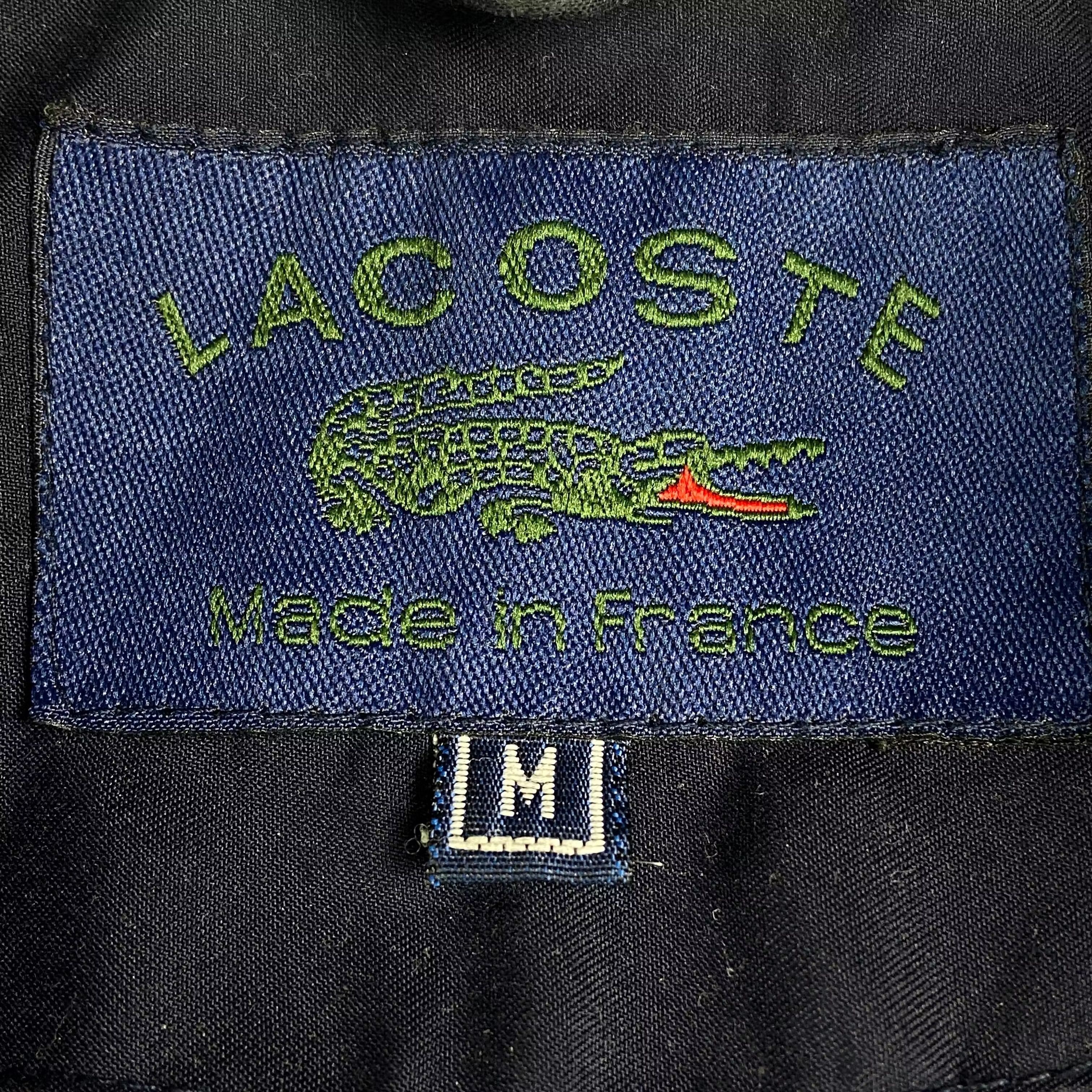 Lacoste × Vintage Mens Bomber Jacket Lacoste Vintage Size M Size US M / EU 48-50 / 2 - 4 Thumbnail