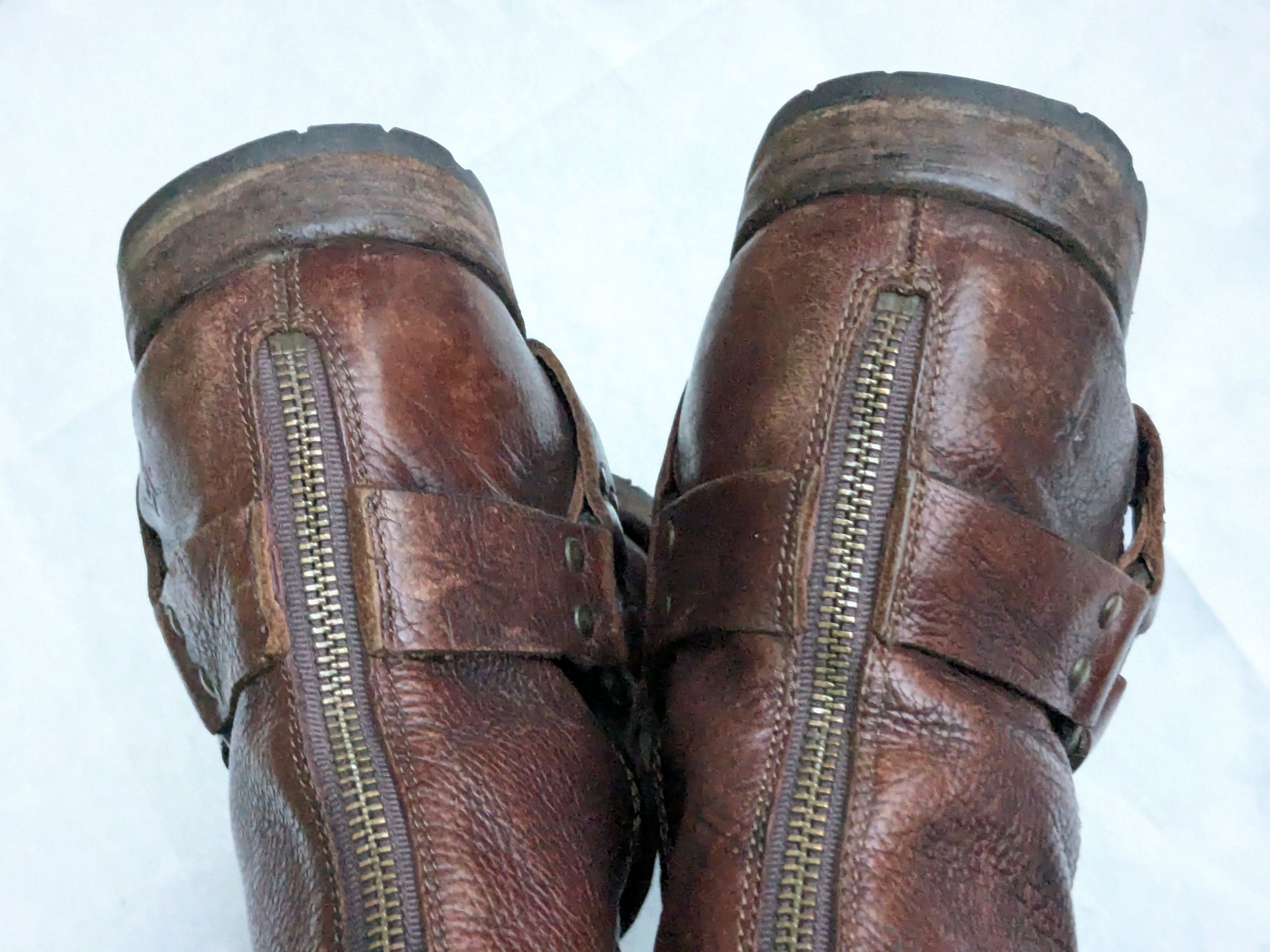 Frye Frye Harness Boots Brown 11 D Leather Size US 11 / EU 44 - 9 Thumbnail