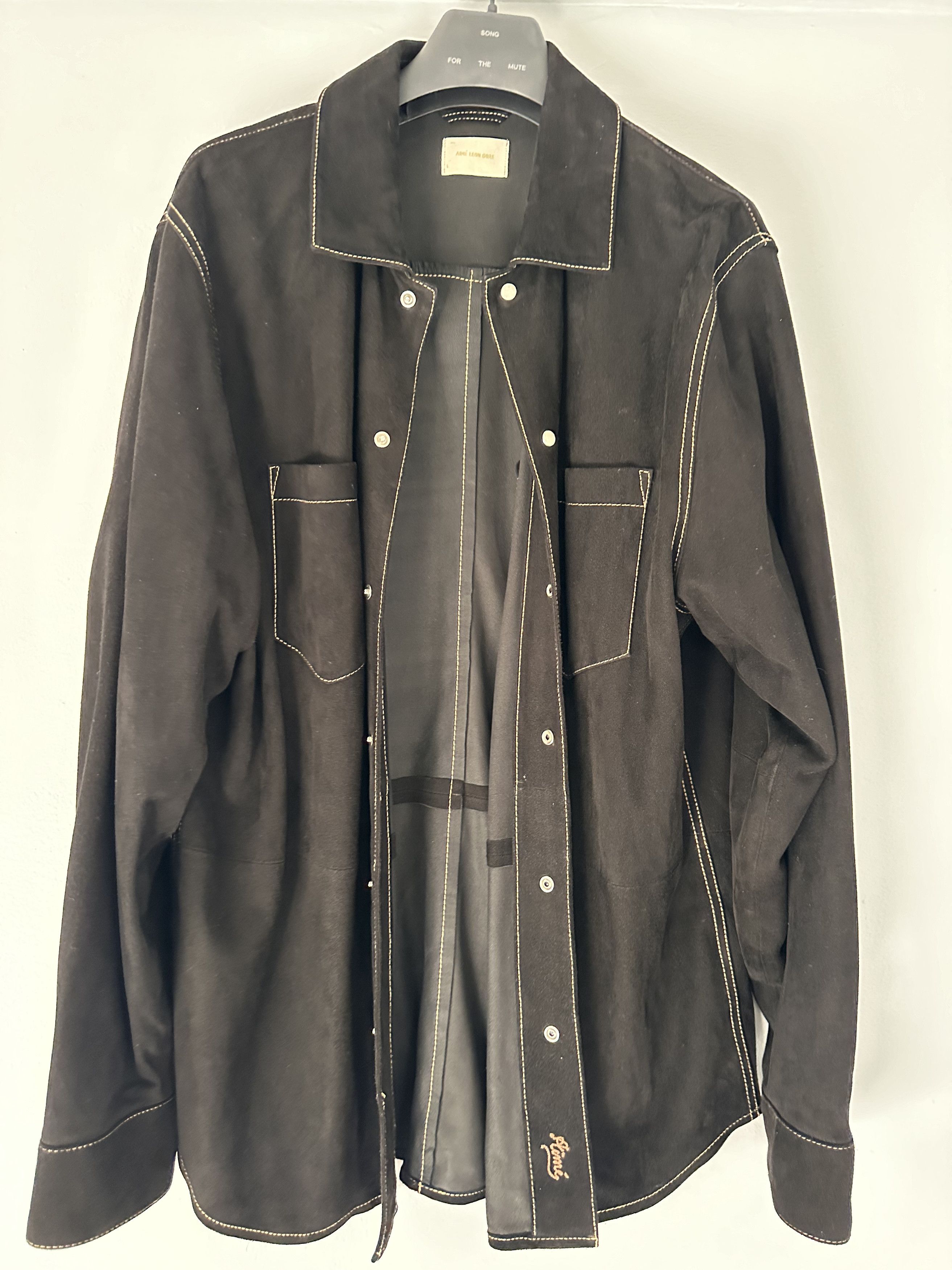 Aime Leon Dore AIME LEON DORE FW22 SUEDE SHIRT Size US L / EU 52-54 / 3 - 2 Thumbnail