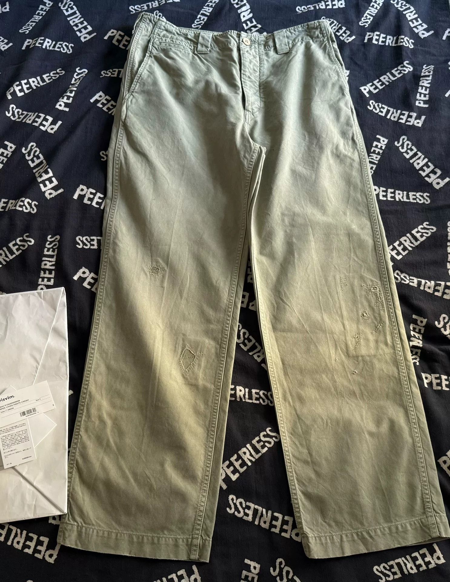 Visvim Visvim 24AW Wide Chino Pants F.I.L Limited Size US 30 / EU 46 - 1 Thumbnail