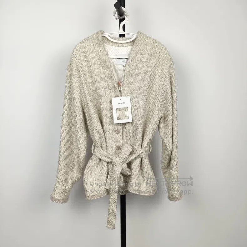 Chanel Chanel Tweed-flavoured coat Size XS / US 0-2 / IT 36-38 - 1 Thumbnail