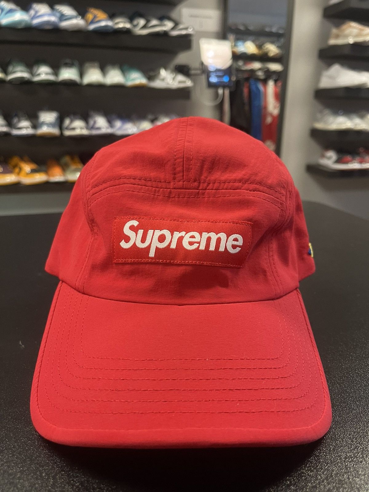 Supreme Supreme World Famous Trail Camp Hat Red Size ONE SIZE - 1 Thumbnail