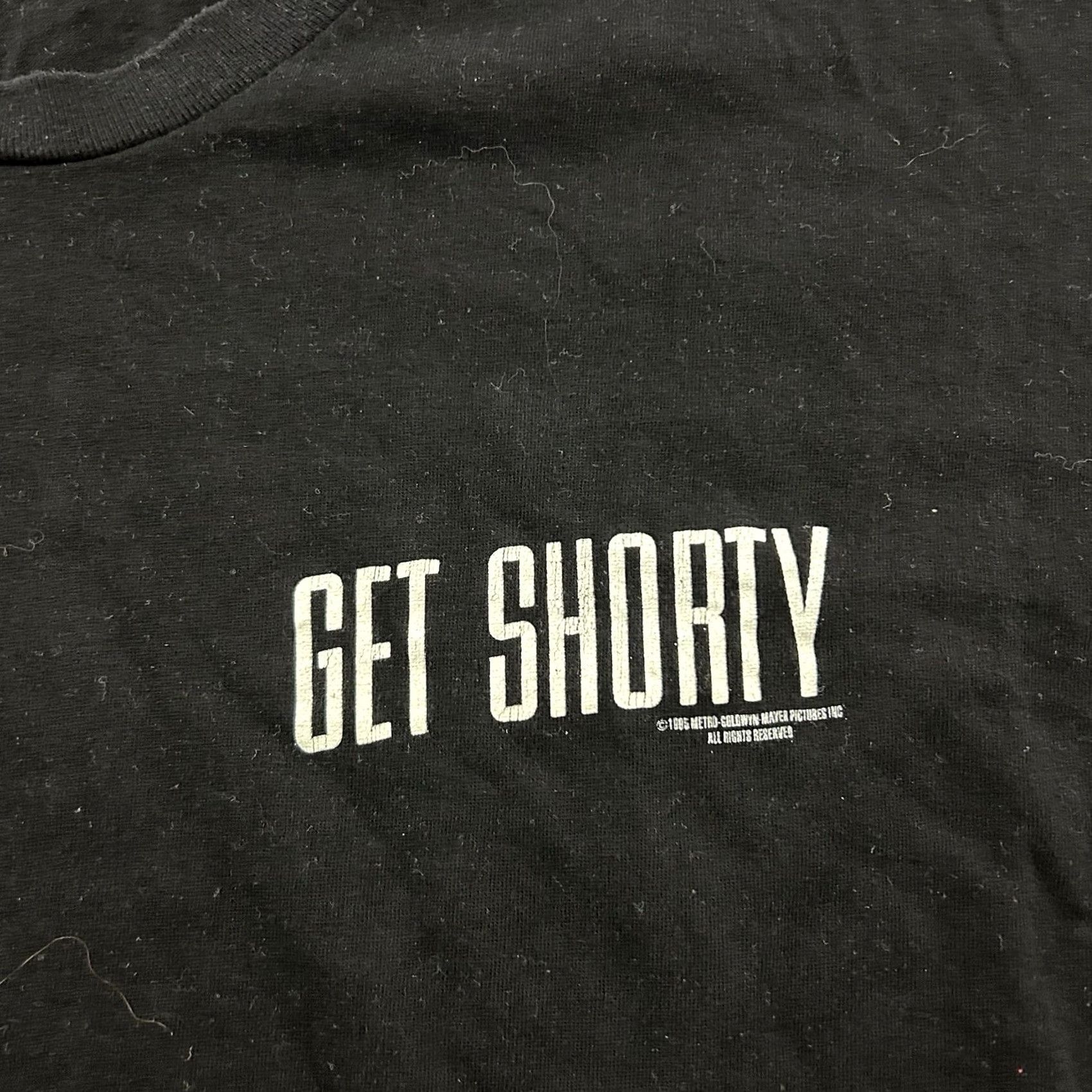 Vintage VINTAGE 1995 Get Shorty Movie Short Sleeve T Shirt Men's XL Black Murina Size US XL / EU 56 / 4 - 2 Thumbnail
