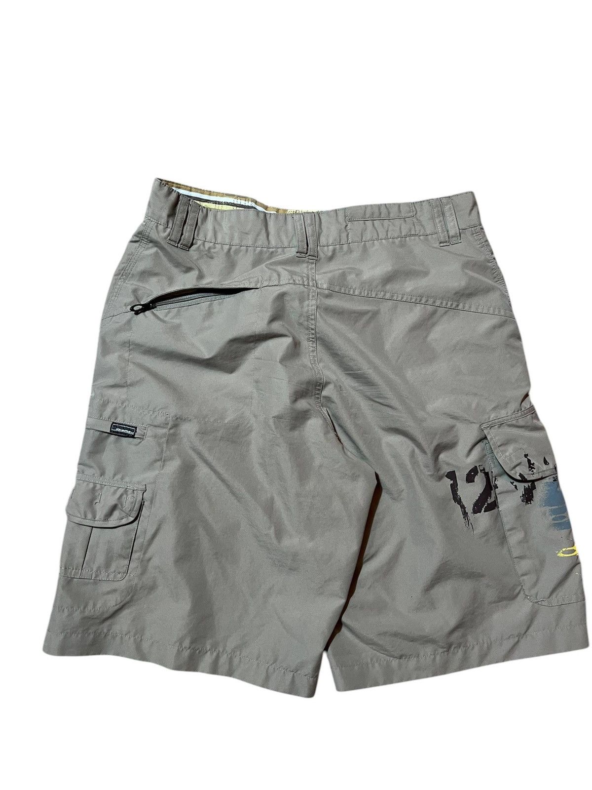 Oakley Oakley Vintage Cargo Shorts Utility Tech Beige Size 33 Size US 33 - 5 Thumbnail