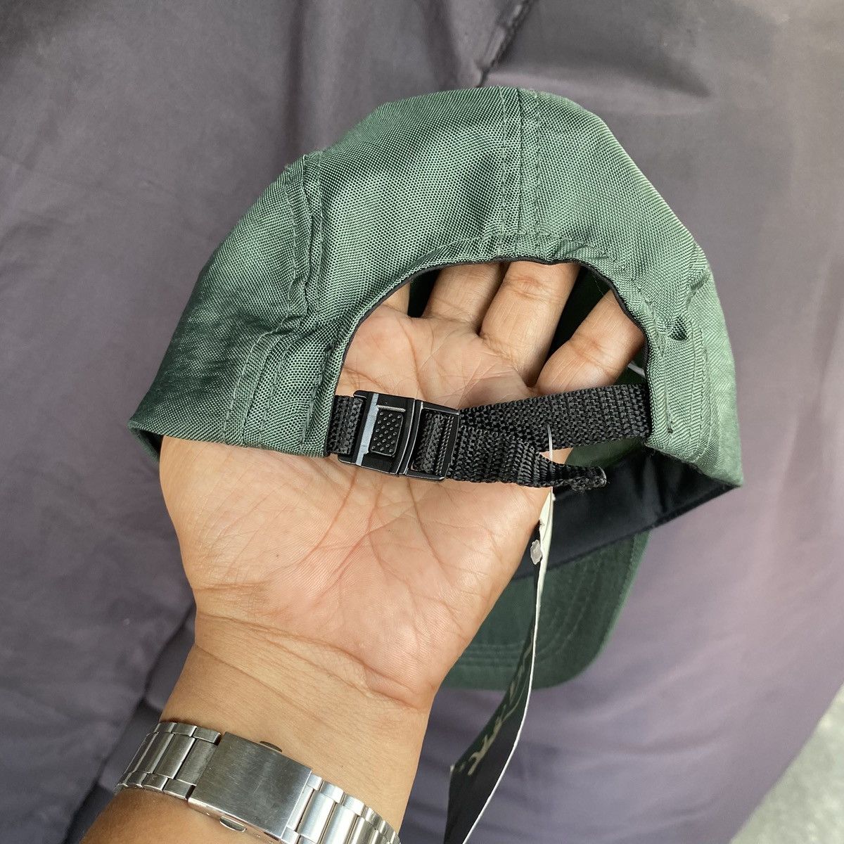 Other Kipling green four panel cap Size ONE SIZE - 3 Thumbnail