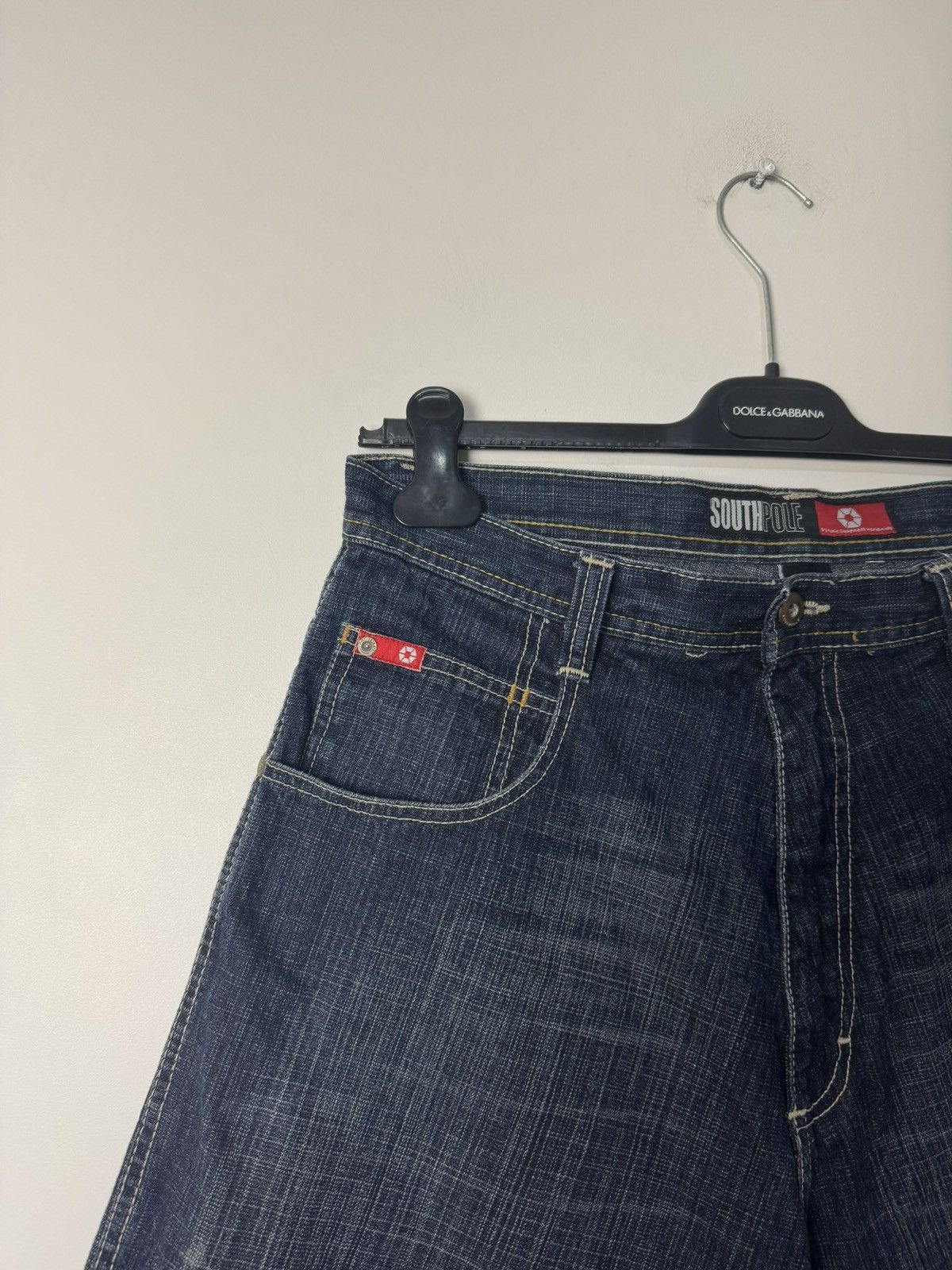 Southpole Vintage Southpole Baggy Denim Shorts Y2K Wide Fit Jorts Size US 32 / EU 48 - 4 Thumbnail
