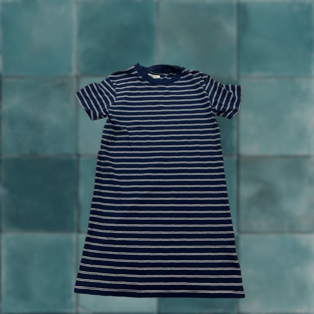 Madewell Madewell Dress Womens XS Blue Striped Tee Shirt Pullover Epperson Size XS / US 0-2 / IT 36-38 - 1 Thumbnail