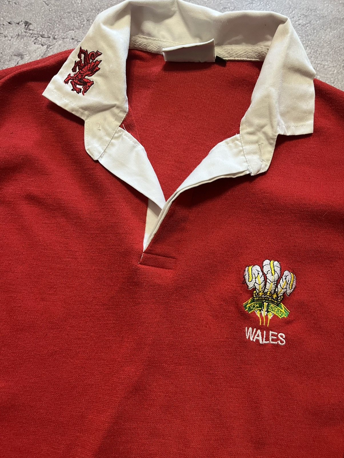Vintage Vintage Wales Rugby shirt Size US S / EU 44-46 / 1 - 2 Thumbnail