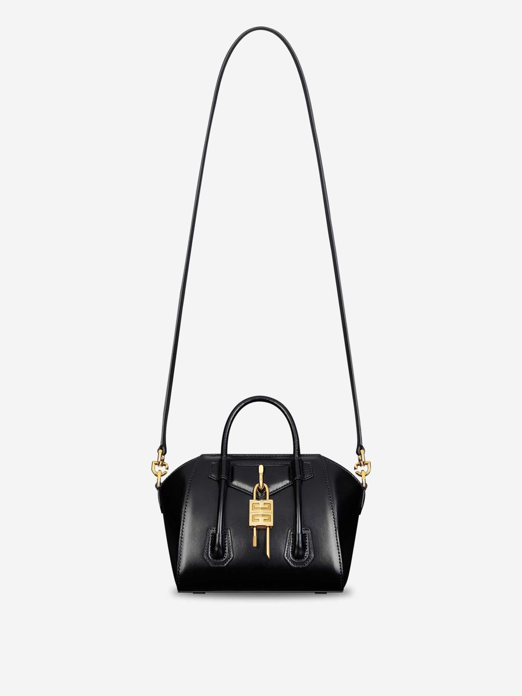 Givenchy o1srvl11e0725 Size: OS / Antigona Lock-Toy Bag in Black Size ONE SIZE - 3 Thumbnail