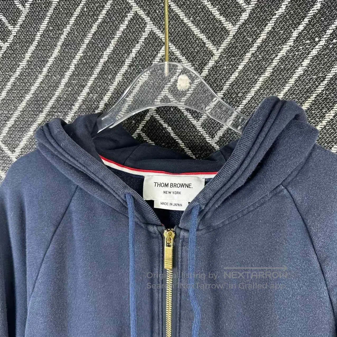 Thom Browne Thom Browne Blue Hoodie. Size US XXL / EU 58 / 5 - 3 Thumbnail