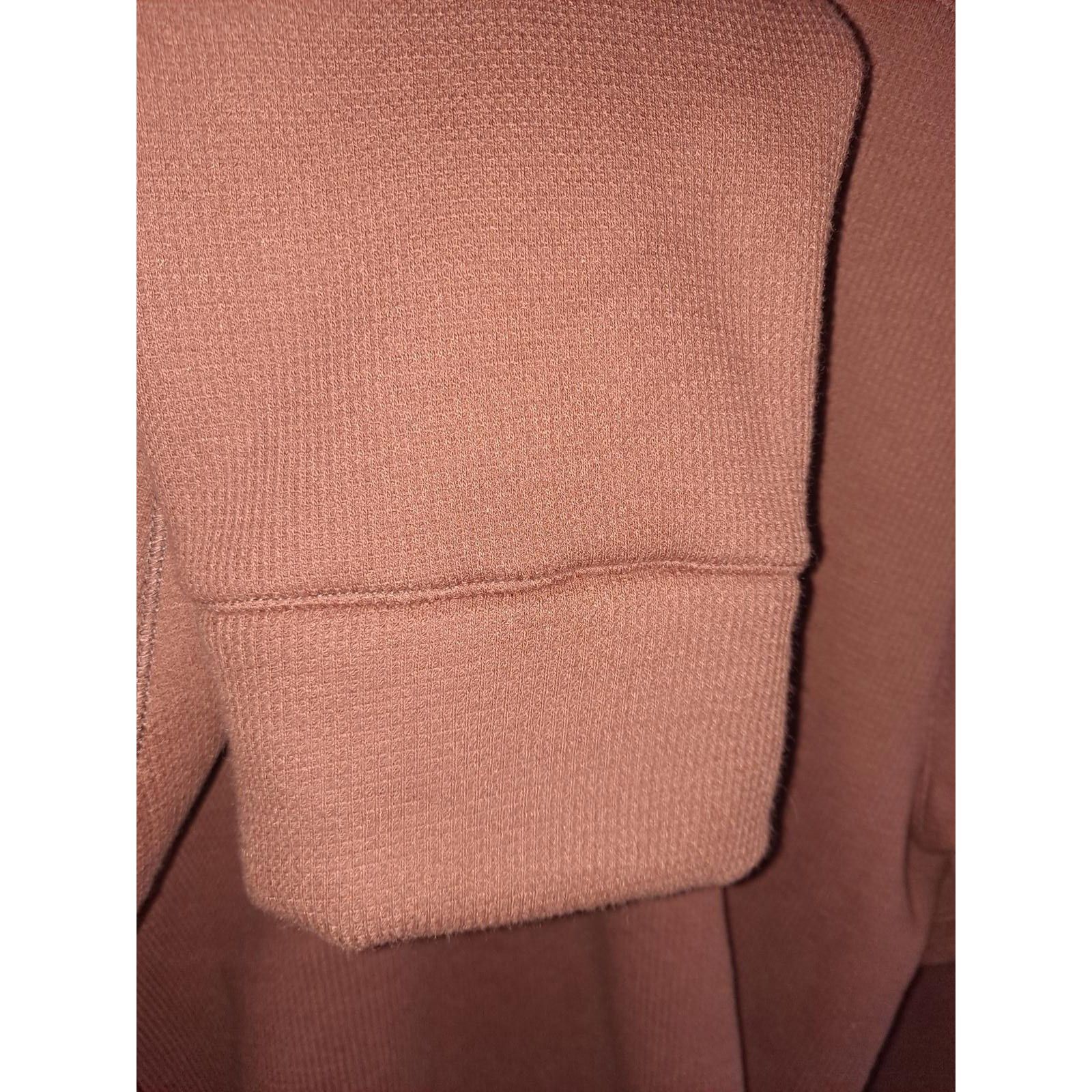 Other NWT Jeremiah and Sons 1/4 Snap Sherpa Lined Orange Sweater S Size US L / EU 52-54 / 3 - 6 Thumbnail