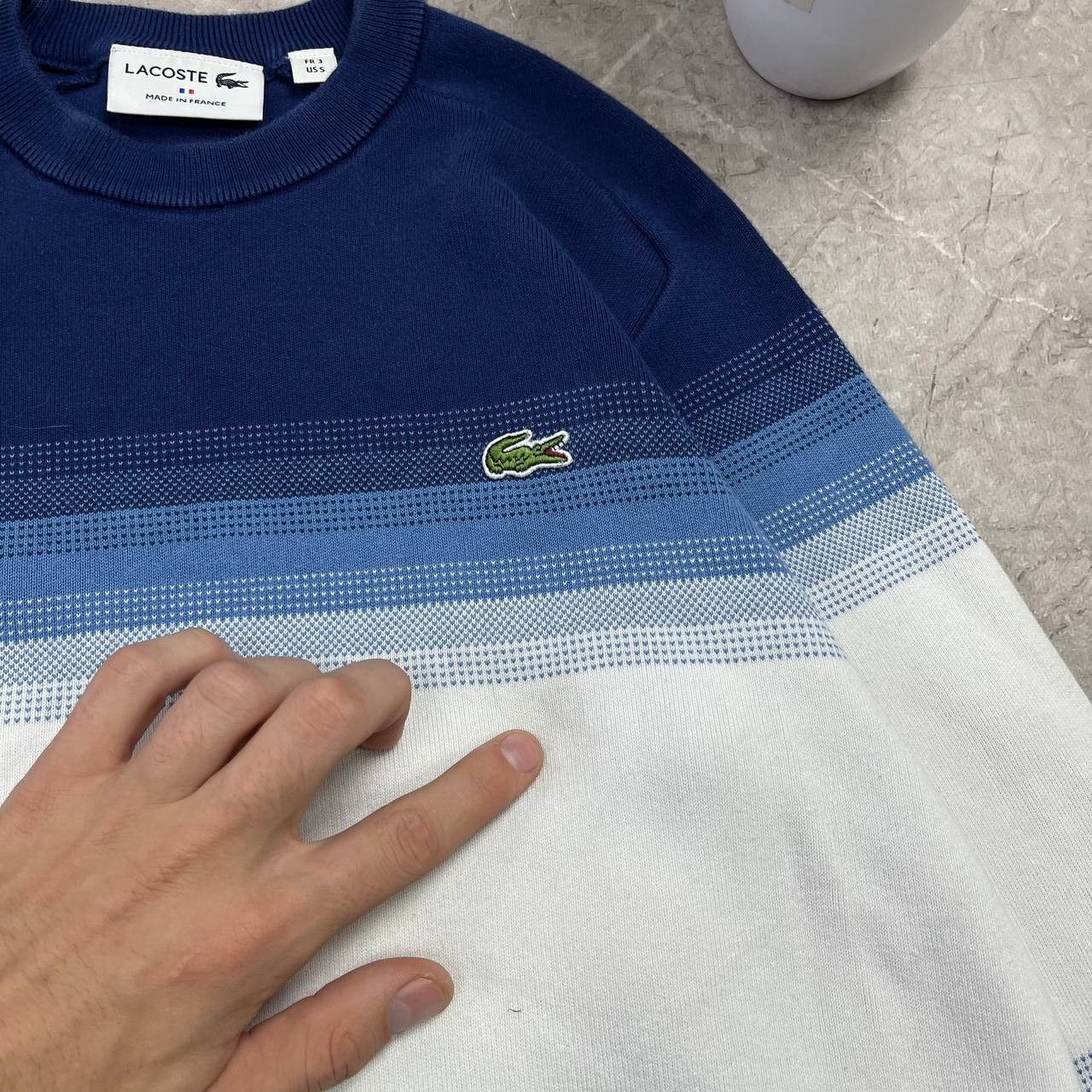 Lacoste 🇫🇷 Lacoste Mens Sweatshirt Sweater Pullover Multi Size S Size US S / EU 44-46 / 1 - 16 Thumbnail