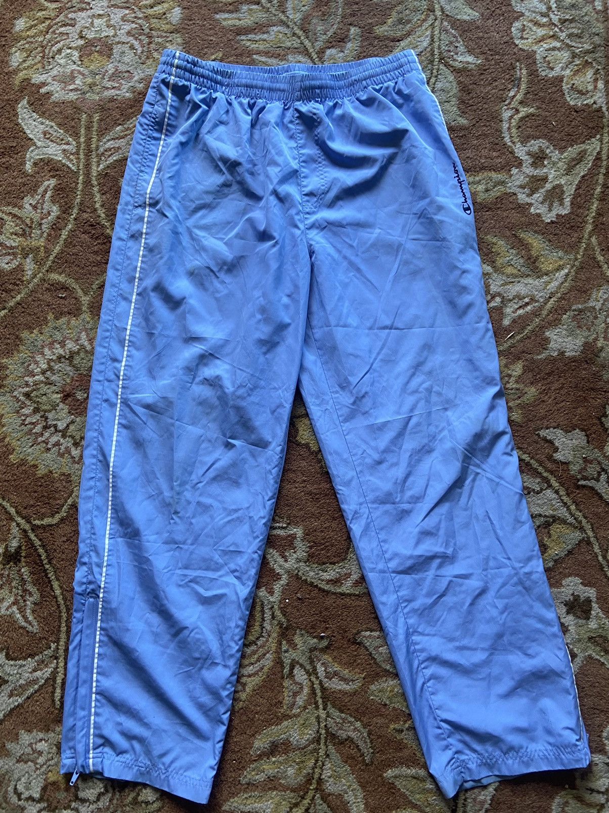 Champion Blue Vintage Champion Parachute Sweatpants Size US 34 / EU 50 - 1 Thumbnail