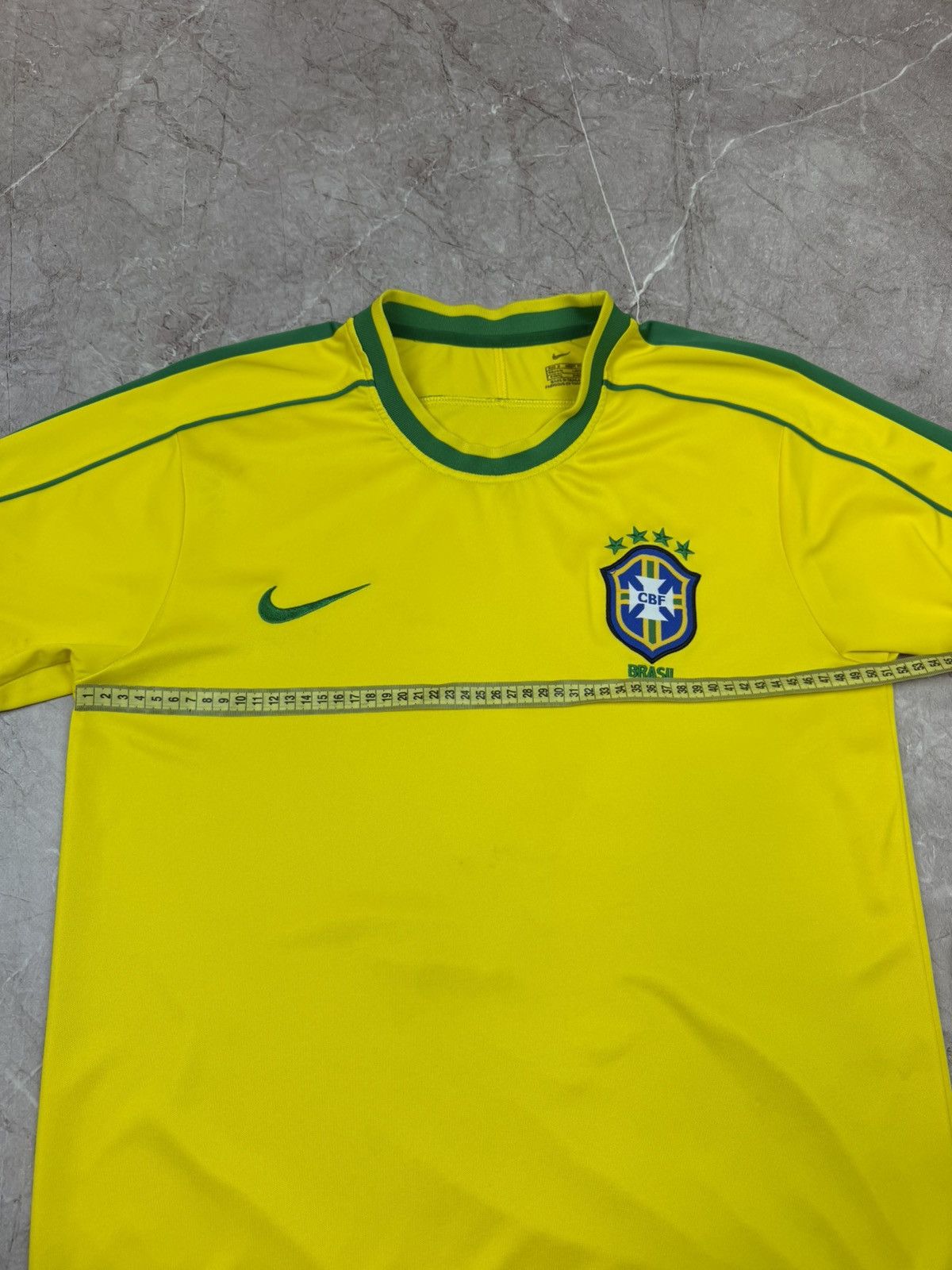 Nike Nike Vintage Brazil Jersey Size M Size US M / EU 48-50 / 2 - 12 Thumbnail