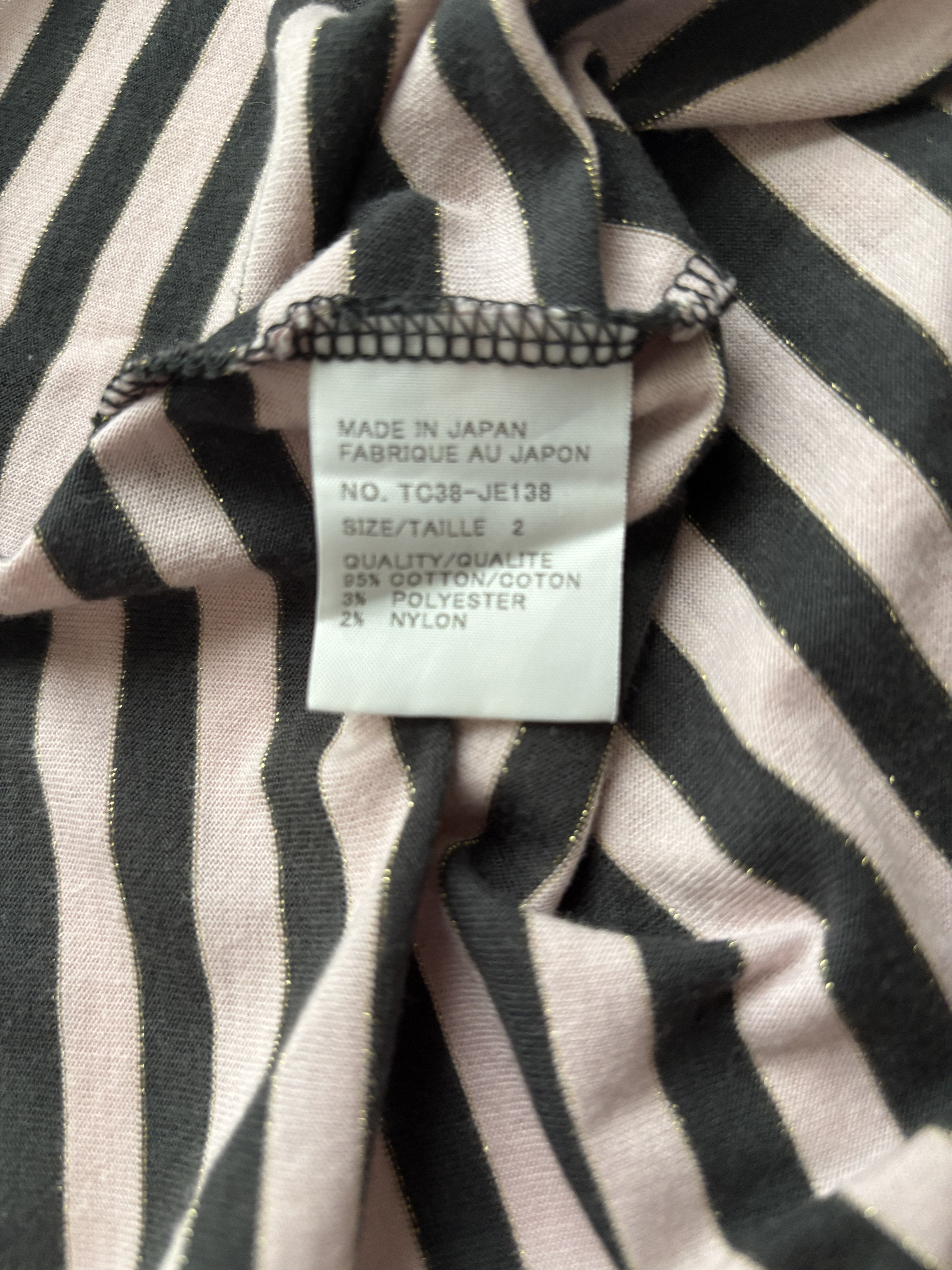 Tsumori Chisato ⚡️QUICK SALE⚡️Tsumori Chisato Striped Sleeveless Top Size M / US 6-8 / IT 42-44 - 6 Thumbnail